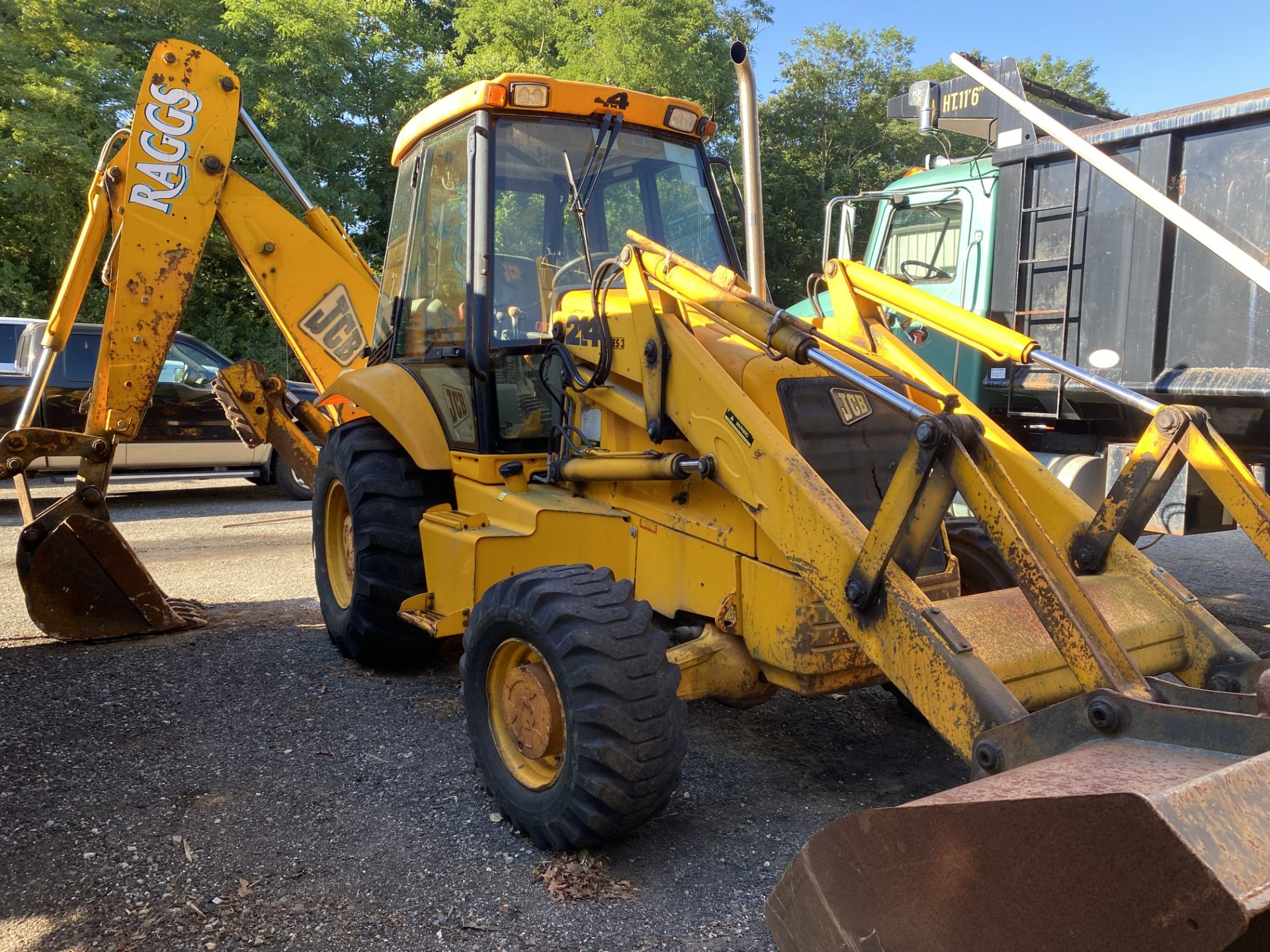 JCB 214 Series 3 Loader Backhoe s/n SLP214TCYE0487974, 3,489 Hours - Image 6 of 9