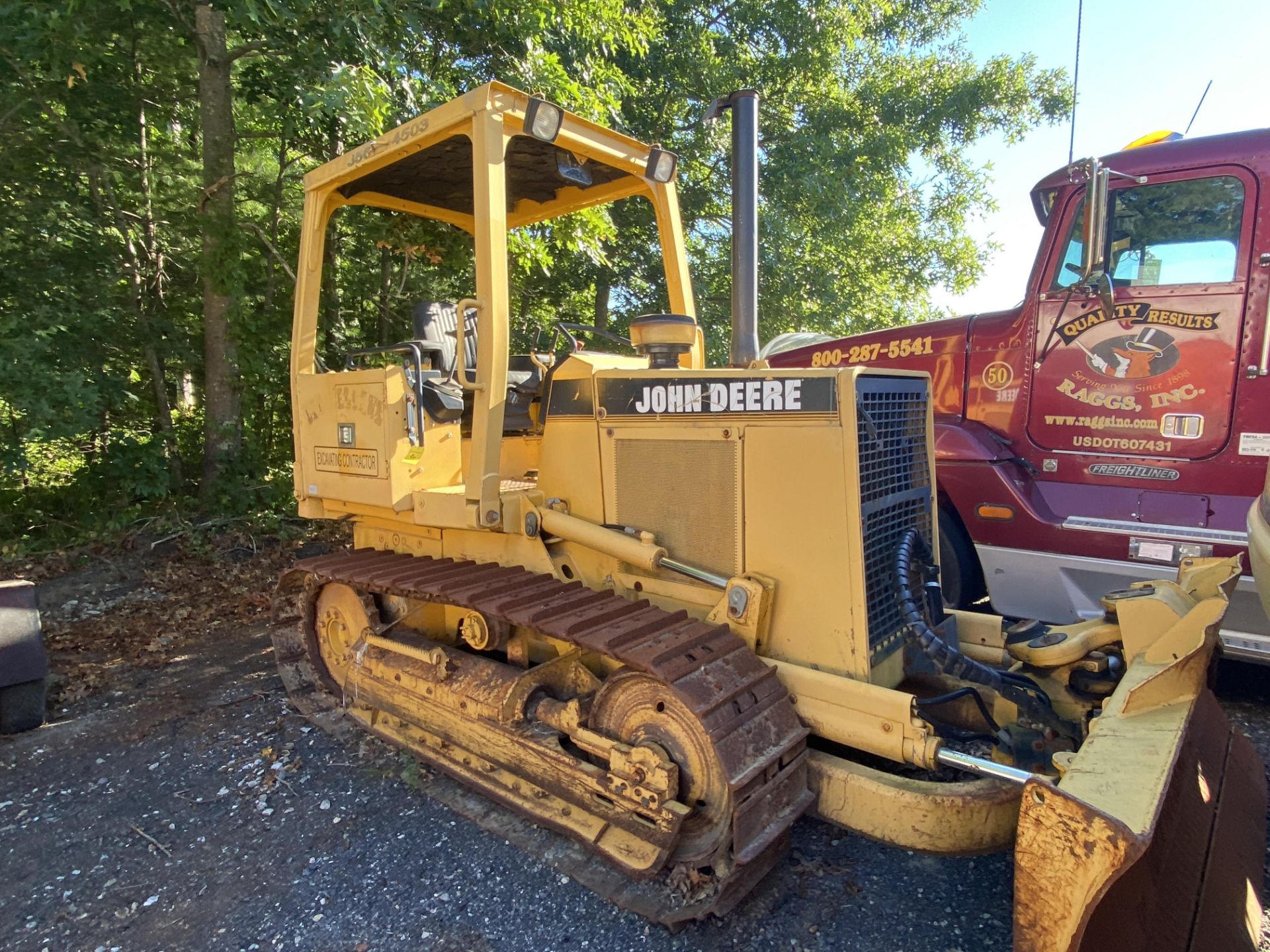 John Deere 450G Crawler Dozer s/n T0450GF872428, 2,102 Hours - Image 6 of 10