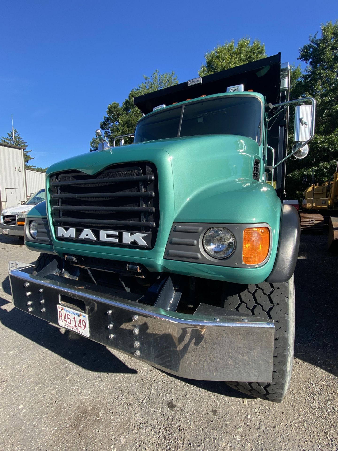 2007 Mack Granite CV713 Tandem Axle Dump Truck VIN 1M2AG11C27M068359, 75,579 Miles, Alcoa Rims, - Image 3 of 25