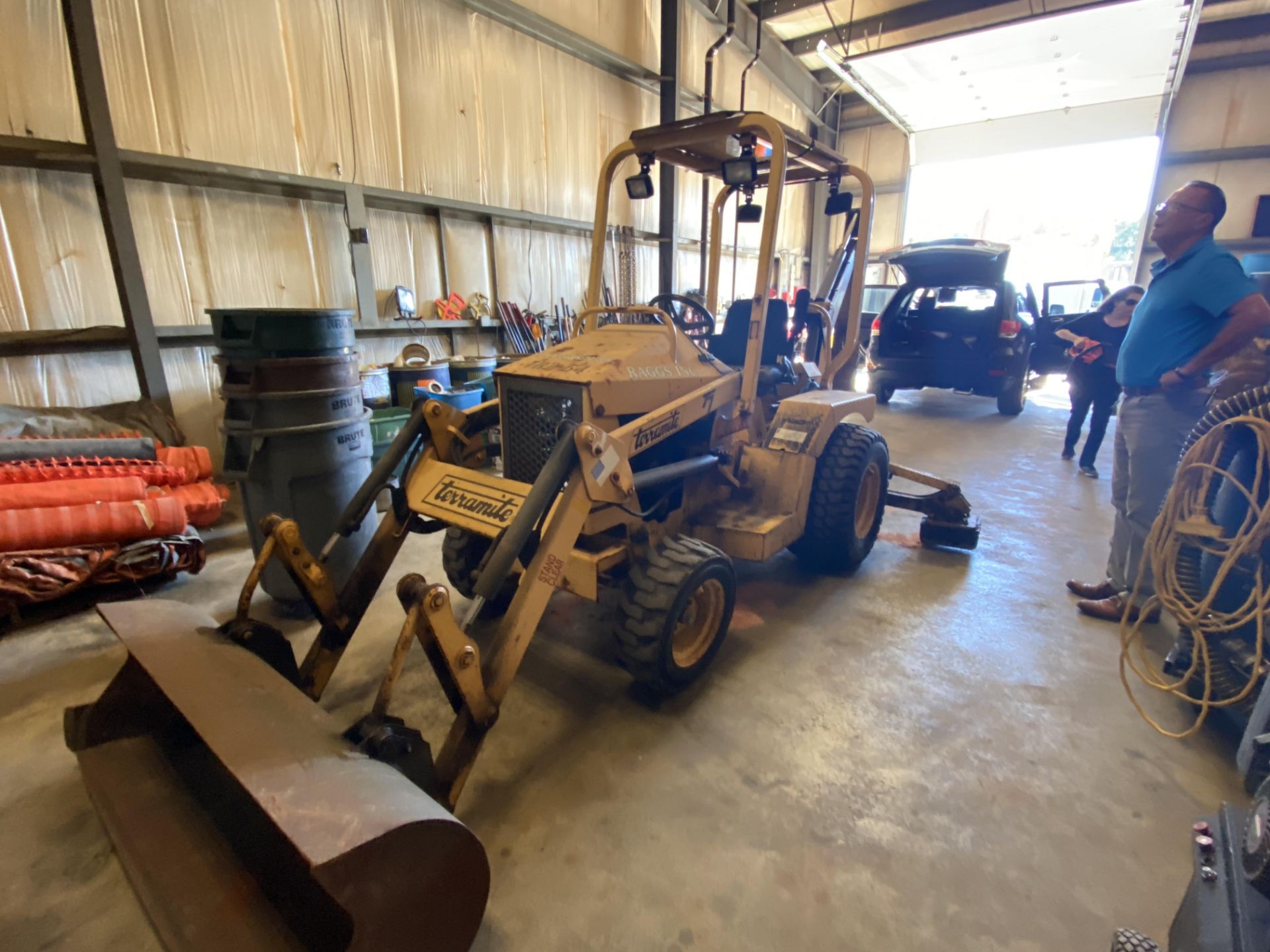 2002 Terramite T7 Loader Backhoe s/n 227X0327, 589 Hours - Image 10 of 11