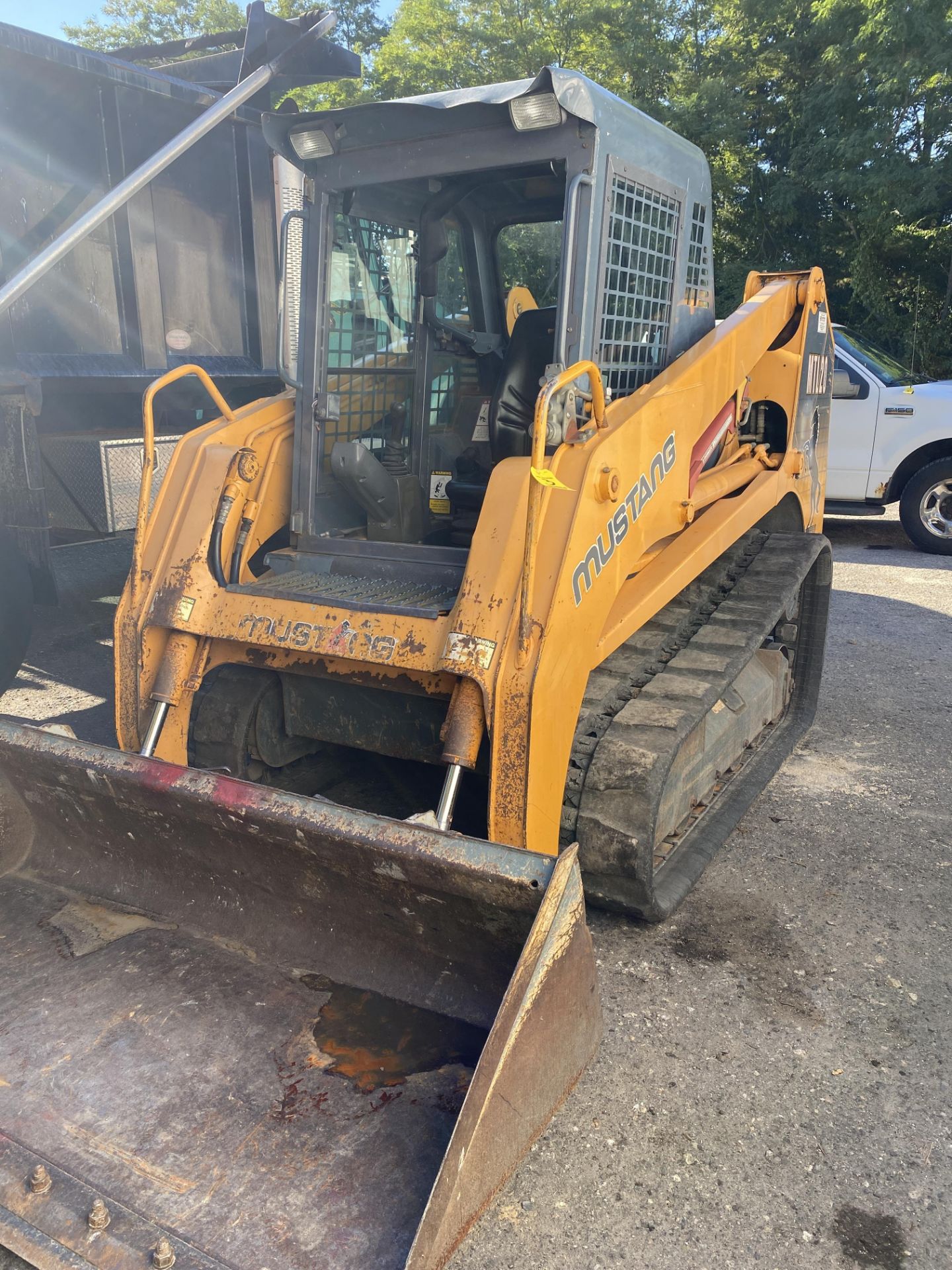 Mustang MTL20 Skid Steer Loader s/n 21401253, 1,524 Hours, Rubber Tracks - Image 3 of 8