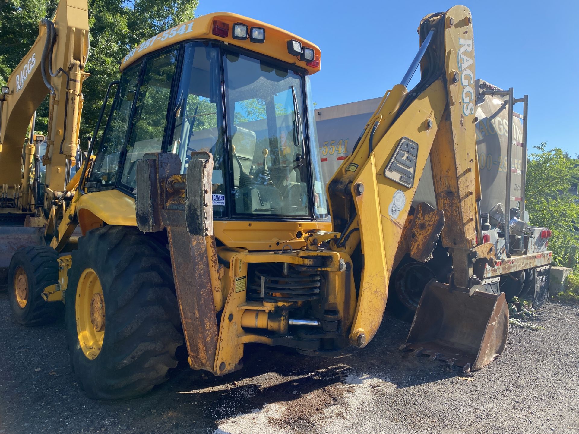 JCB 214 Series 3 Loader Backhoe s/n SLP214TCYE0487974, 3,489 Hours