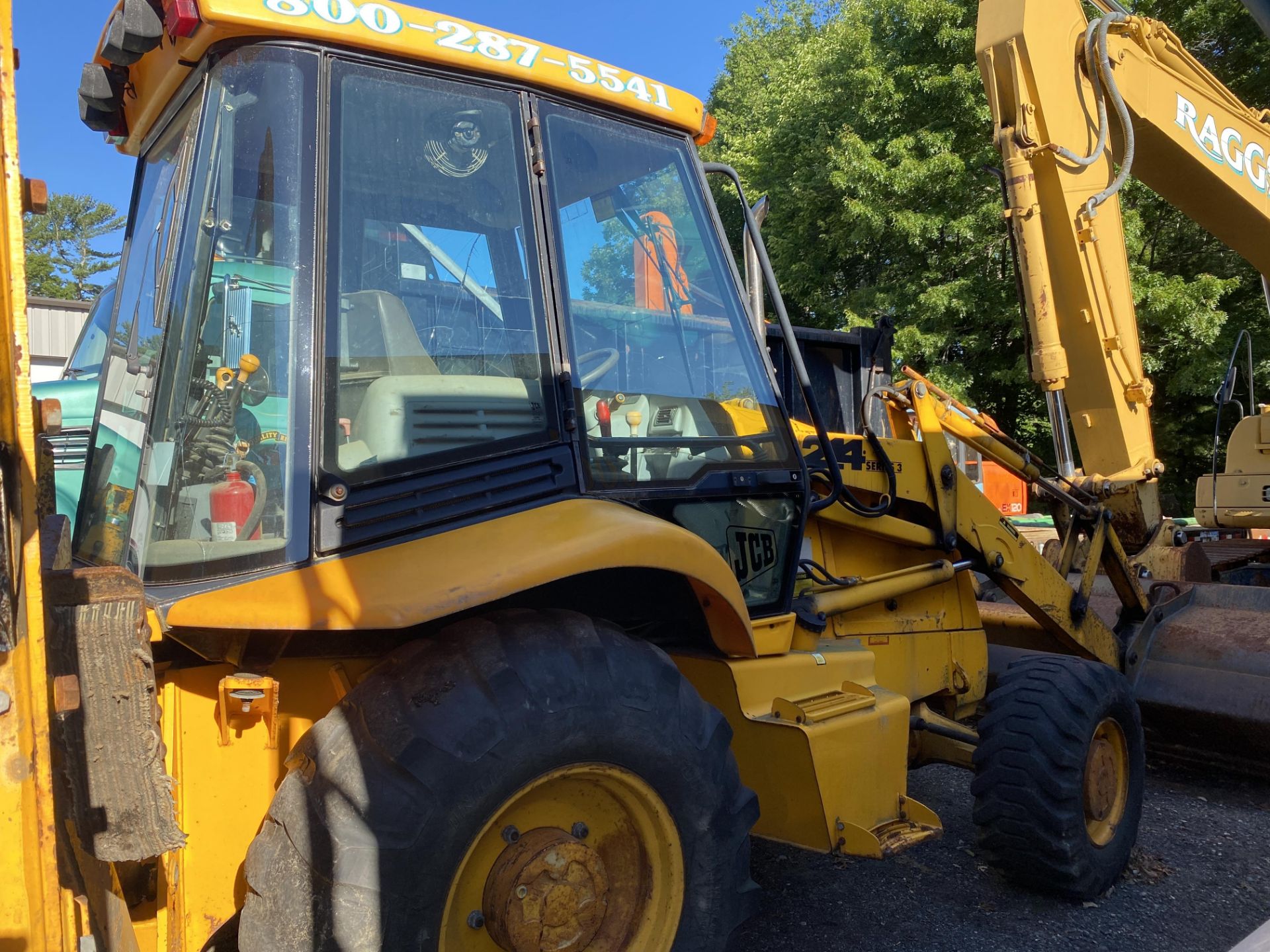 JCB 214 Series 3 Loader Backhoe s/n SLP214TCYE0487974, 3,489 Hours - Image 5 of 9