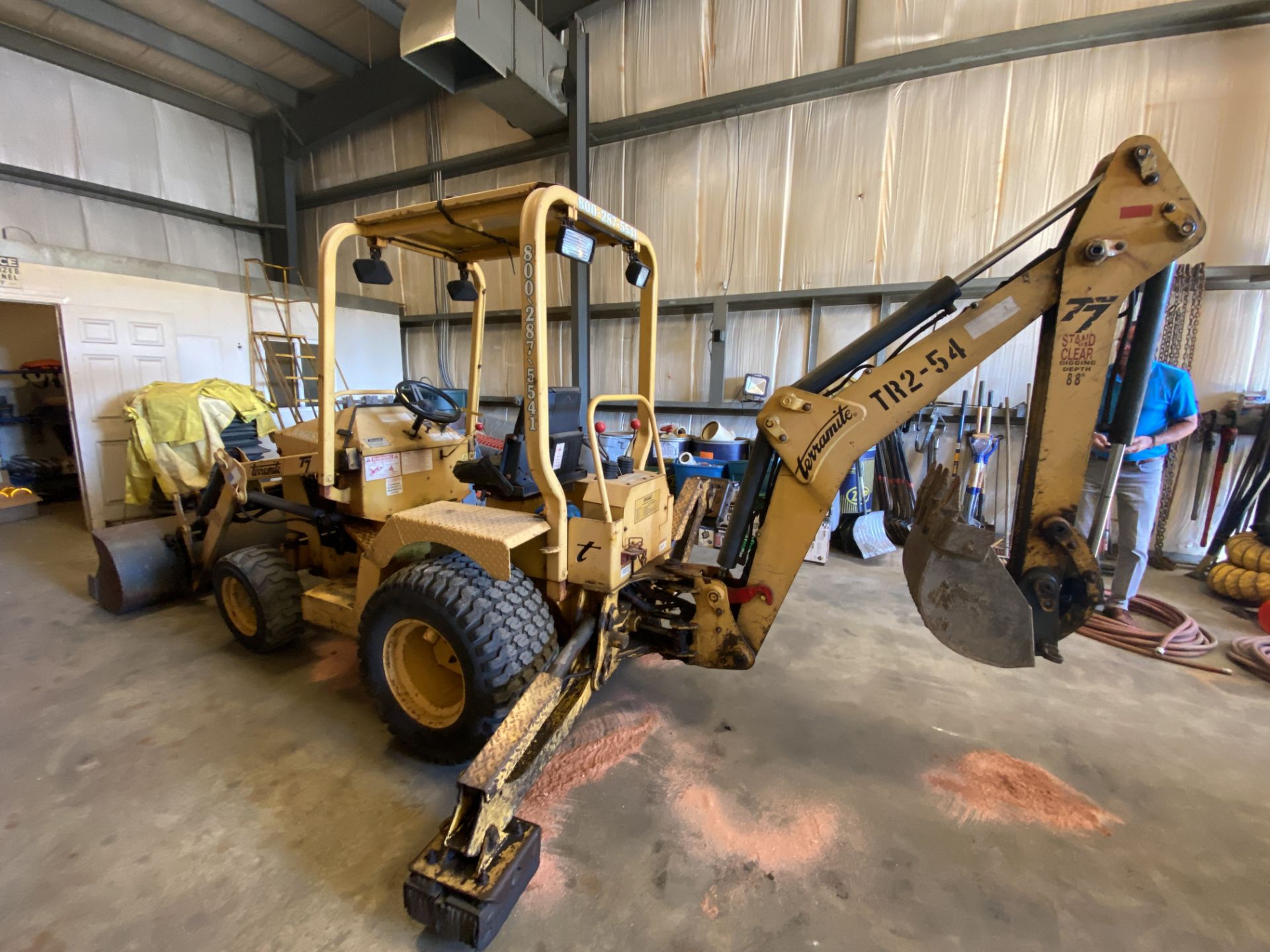 2002 Terramite T7 Loader Backhoe s/n 227X0327, 589 Hours