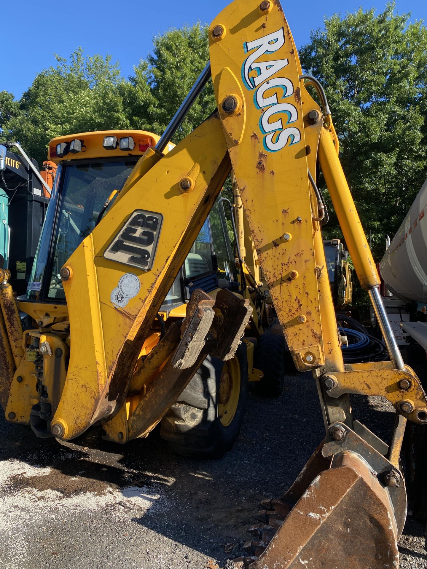 JCB 214 Series 3 Loader Backhoe s/n SLP214TCYE0487974, 3,489 Hours - Image 4 of 9