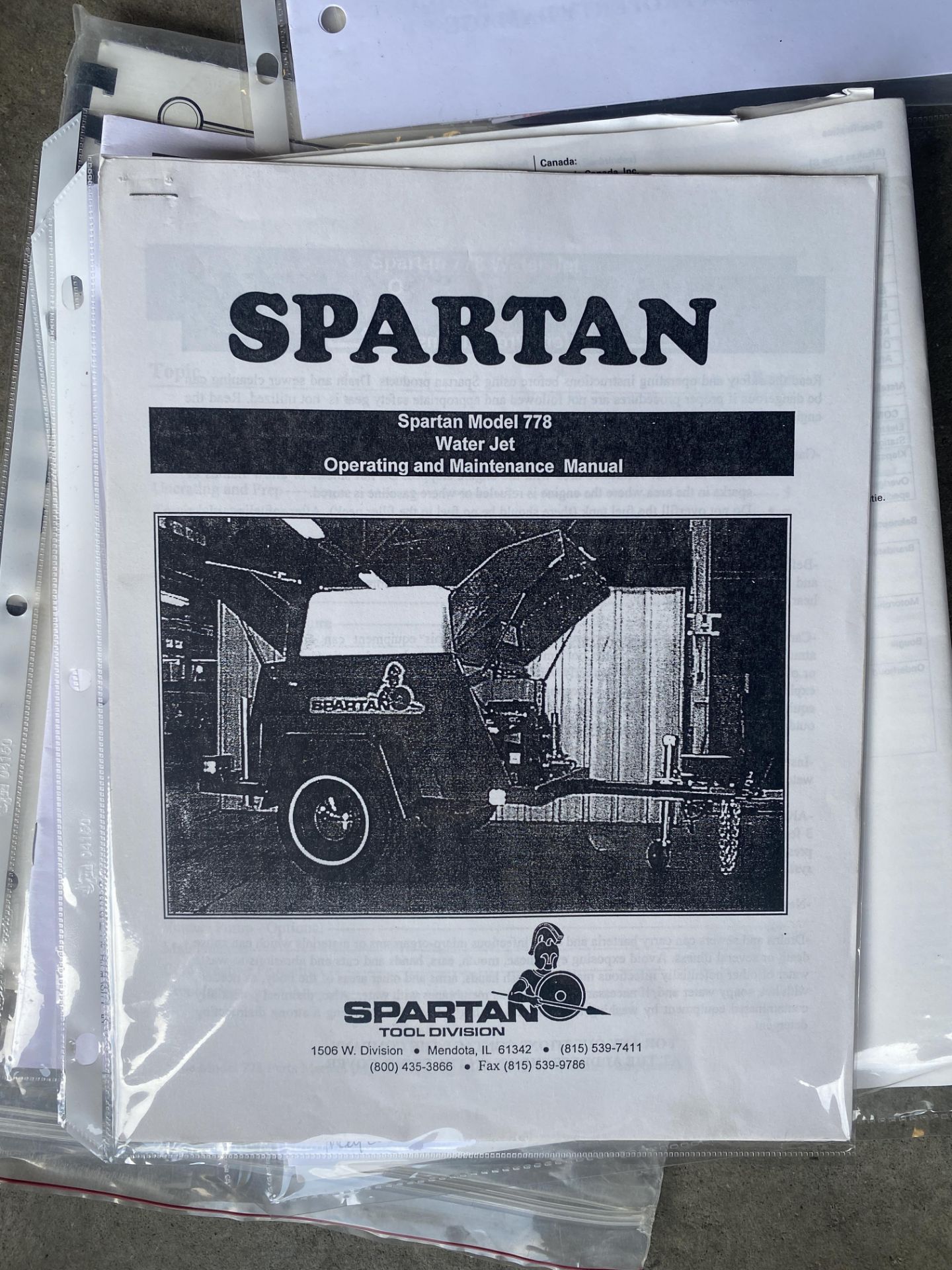 1997 Spartan 778 Towable Jetter VIN 1H9SJBJ11VM118169 - Image 8 of 8