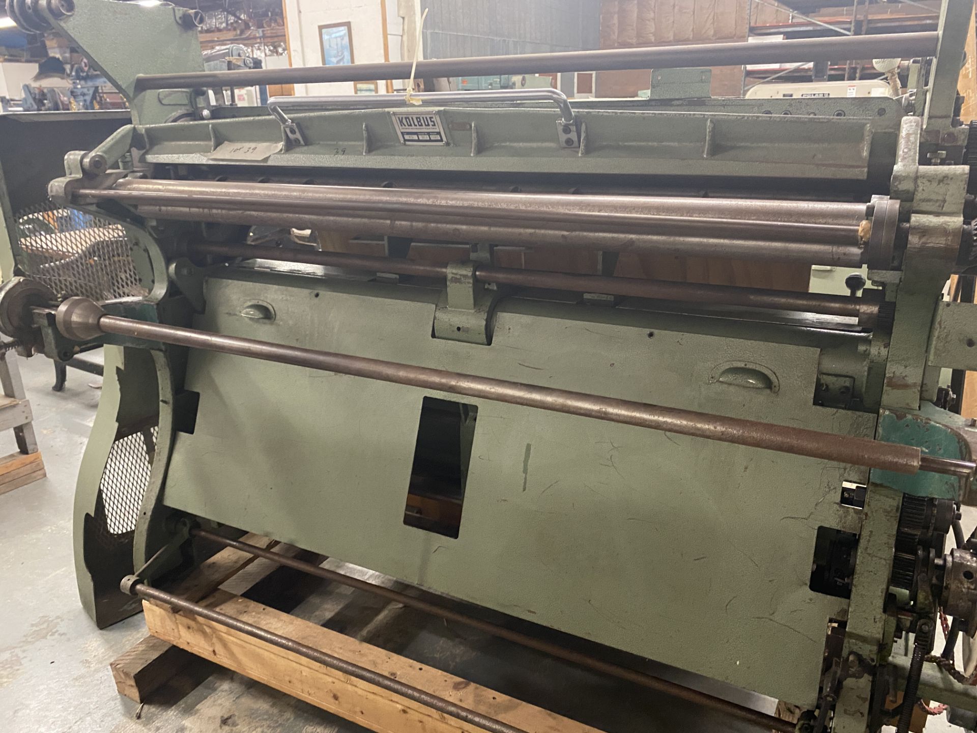 1980 Kolbus KS Sheeter/ Cloth Cutter s/n 963