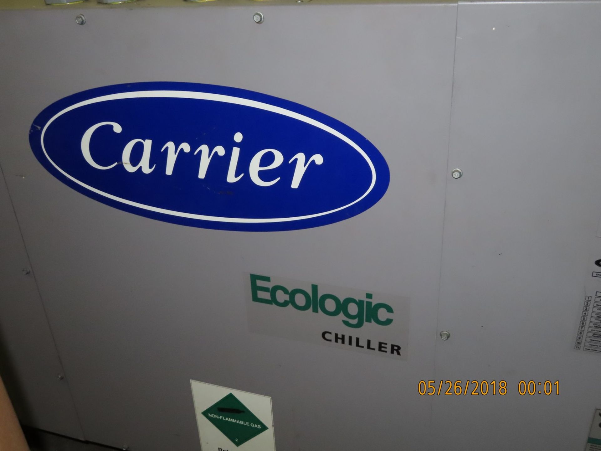 Water Chiller System Including (2) Carrier 30HXC116RY-630 Ecologic Chillers s/n 4499F60829 & - Image 4 of 9