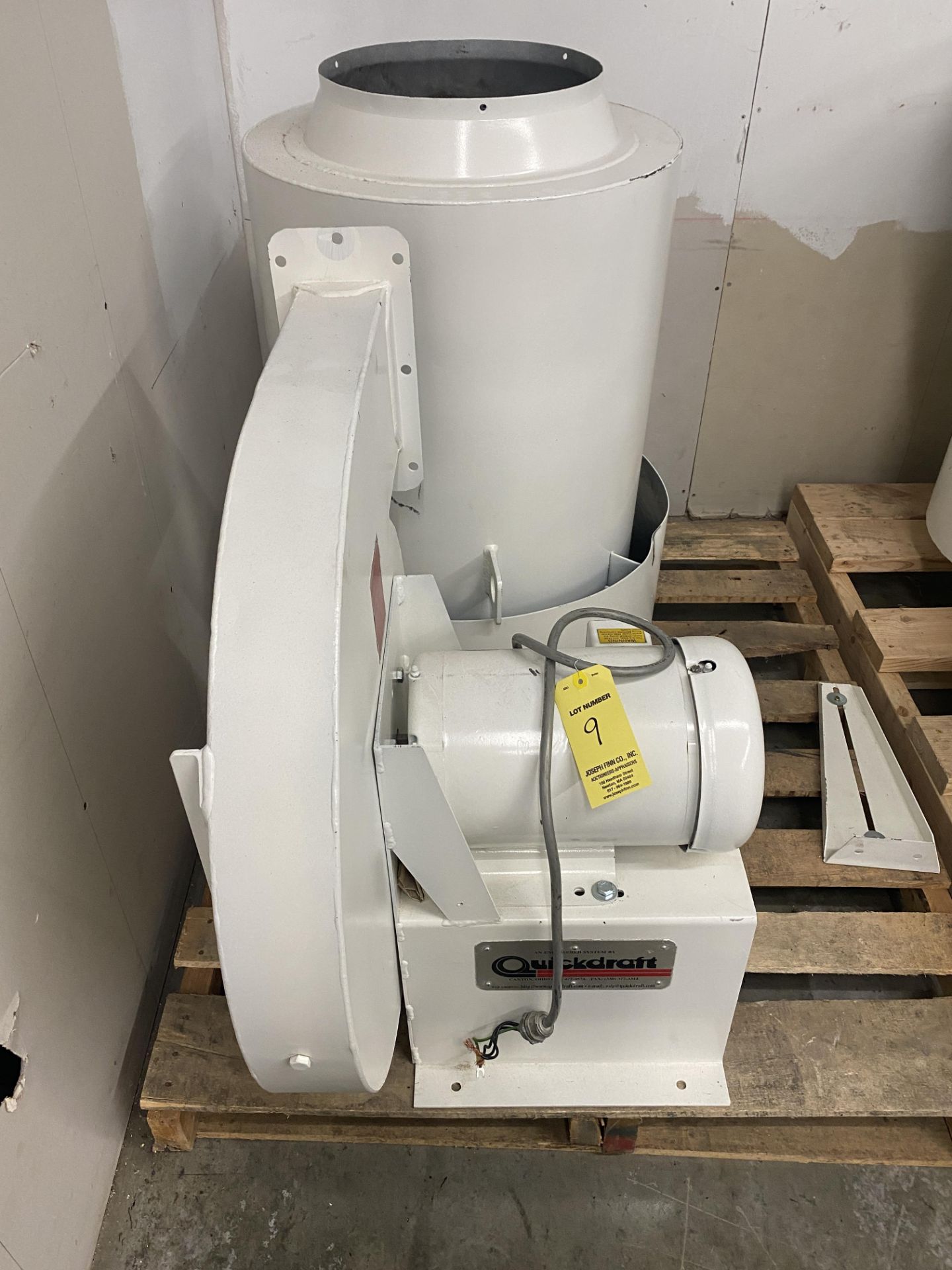 Quickdraft 5 H.P. Fan with Intake Silencer (Located in Smithfield Rhode Island) Simple Rigging