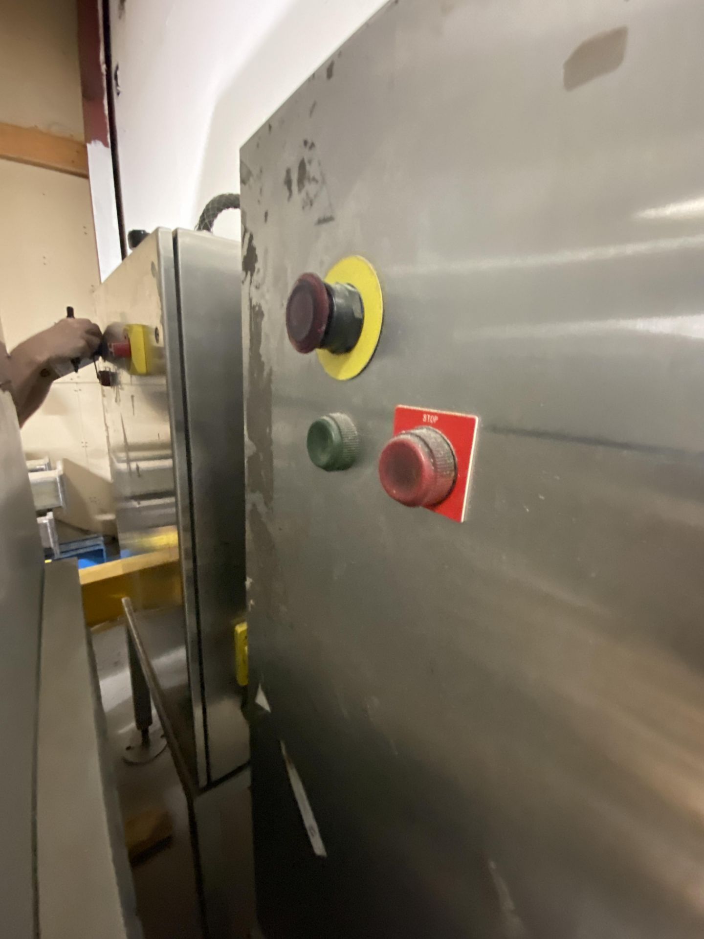 Two (2) stainless steel control cabinets on stainless steel stands, each with Allen-Bradley - Image 2 of 2