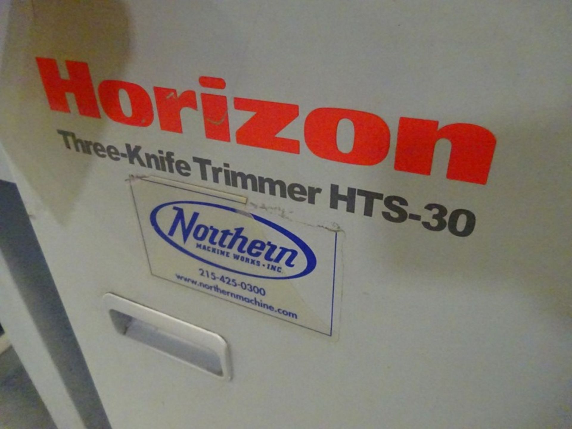 2004 Horizon Stitchliner, s/n 340006 with SPF-30 Saddle Stitcher, HTS-30 Trimmer, ACF-30 Accumulator - Image 7 of 10