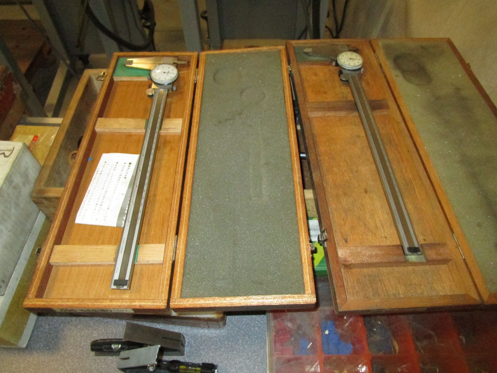 LOT Levels, Squares, Indicator Stand, Calipers, Indicators on Table - Image 5 of 5