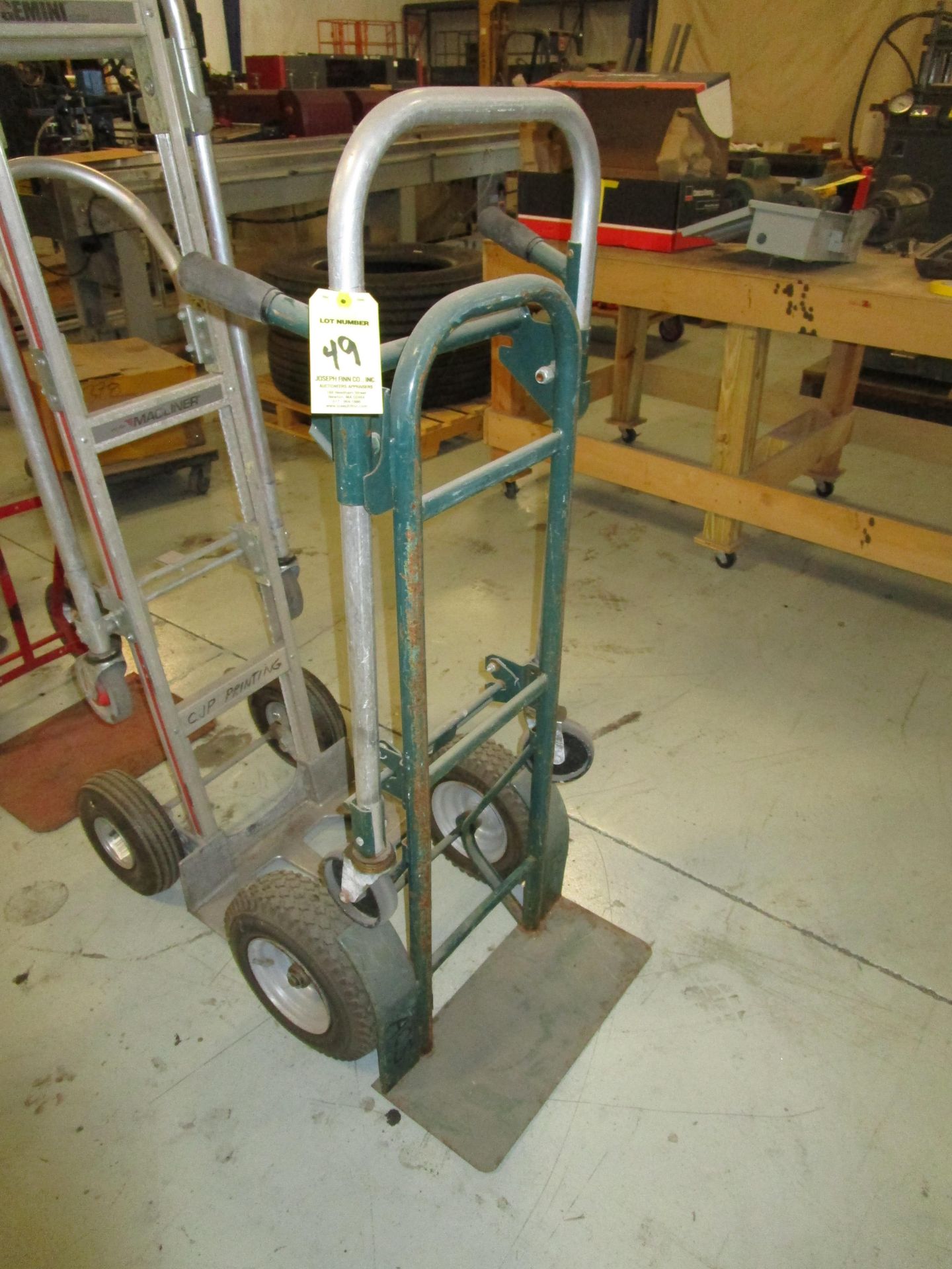 (1) 4-Wheel Hand Truck