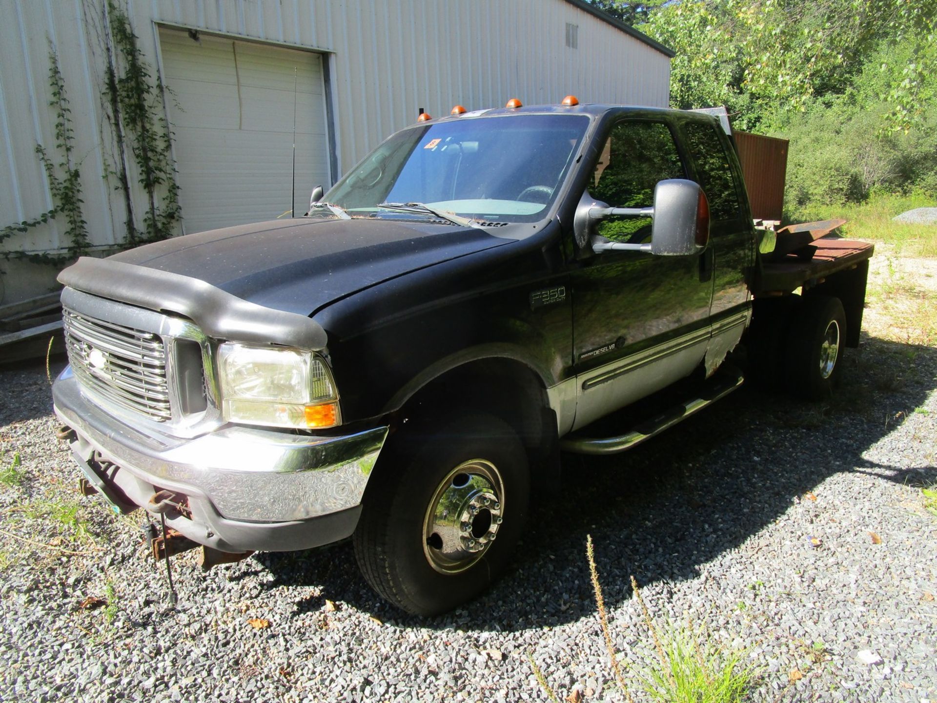 1999 Ford F350 Super Duty Flatbed Truck, Dually Converted, 7.3 Power Stroke Diesel, Automatic, Wired