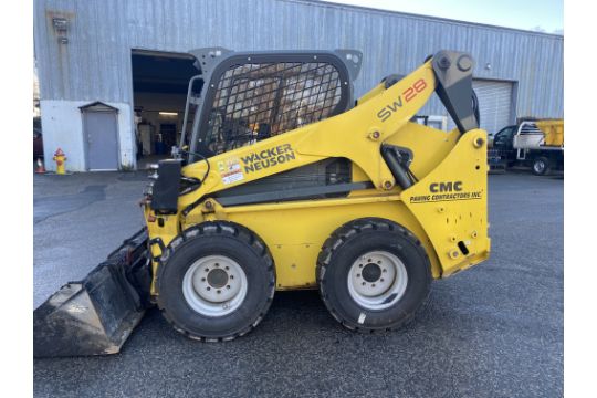 Wacker Neuson SW 28 Skid Steer Loader s/n 2000082050, High Flow, (New Tires) 479 Hours, (1) Dirt & - Image 1 of 12