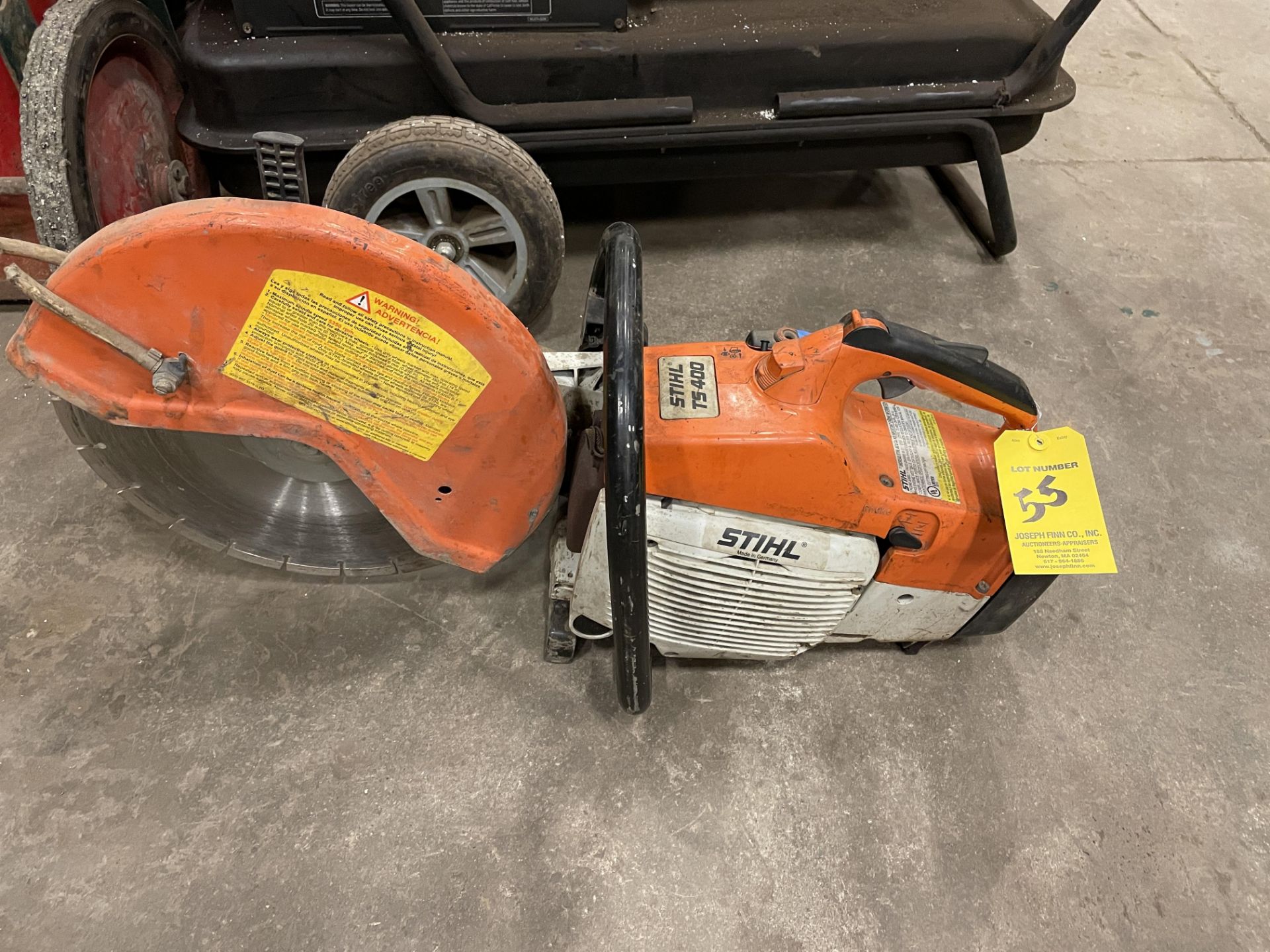 (1) Stihl TS400 Concrete Saw