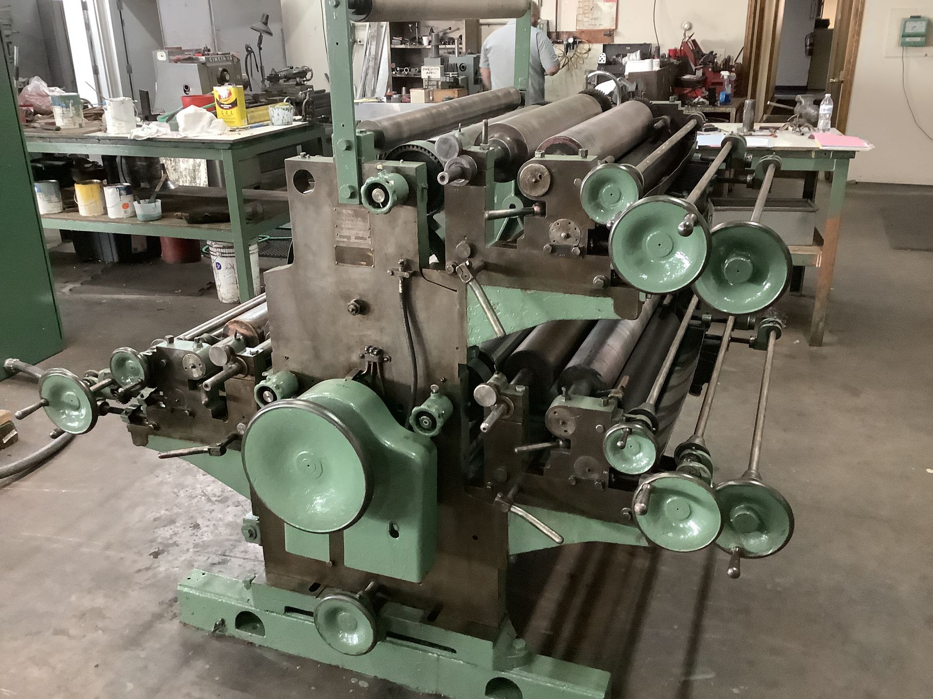31” Windmoller & Holscher Alina X, 3-color, flexographic inline tailend printing press. Serial # - Image 5 of 19