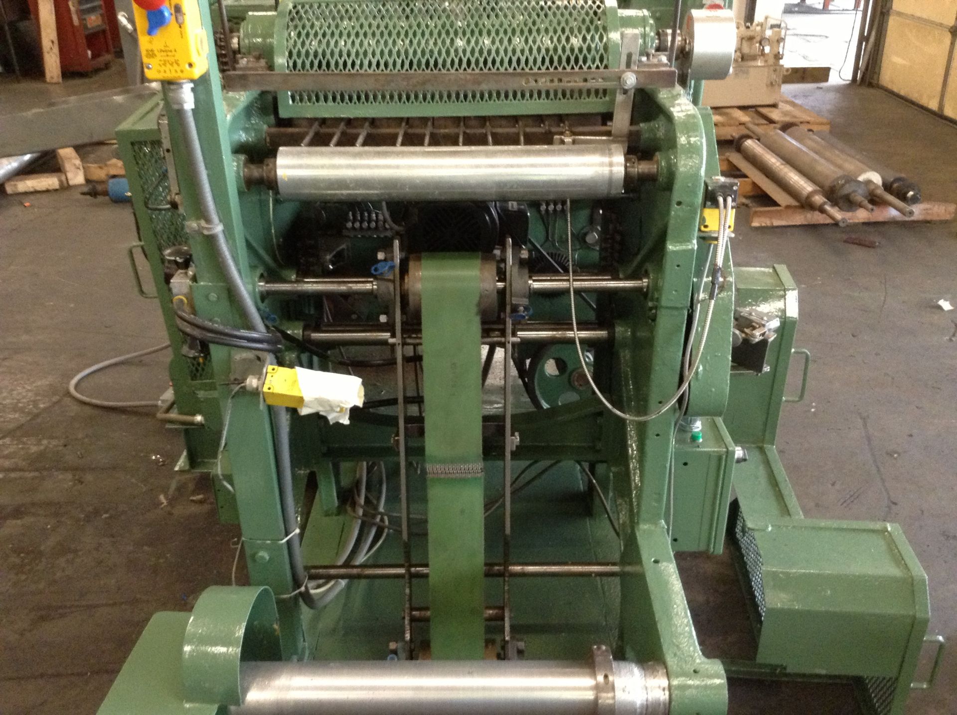 Lawton Model OBRX-RH roll feed, single roll, household bath tissue wrapper. Serial # 914. Wraps - Image 2 of 14