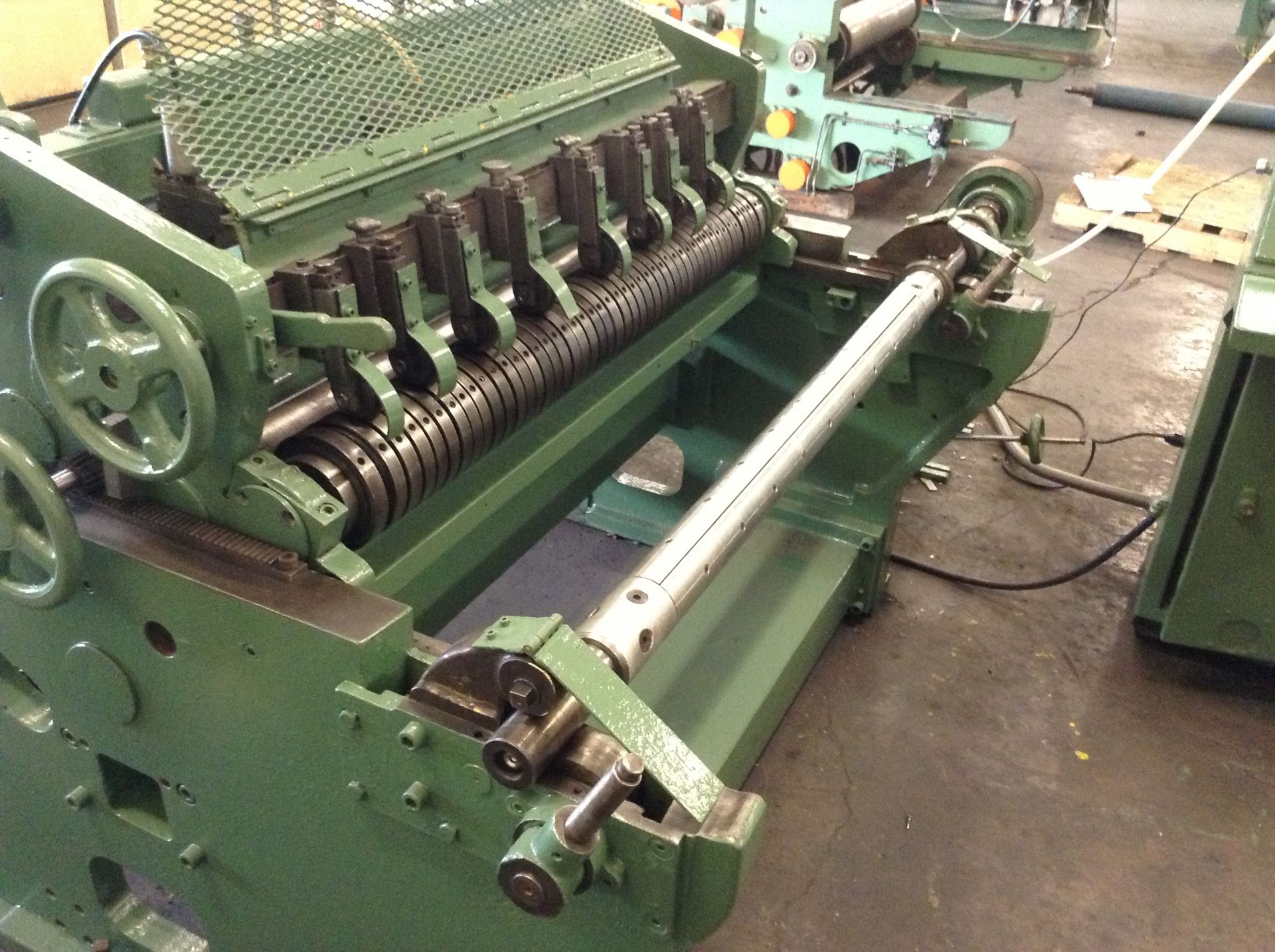 42” Kidder CW center rewind, single shaft, slitter rewinder. 40” dia. unwind. 40” dia. rewind. - Image 10 of 14