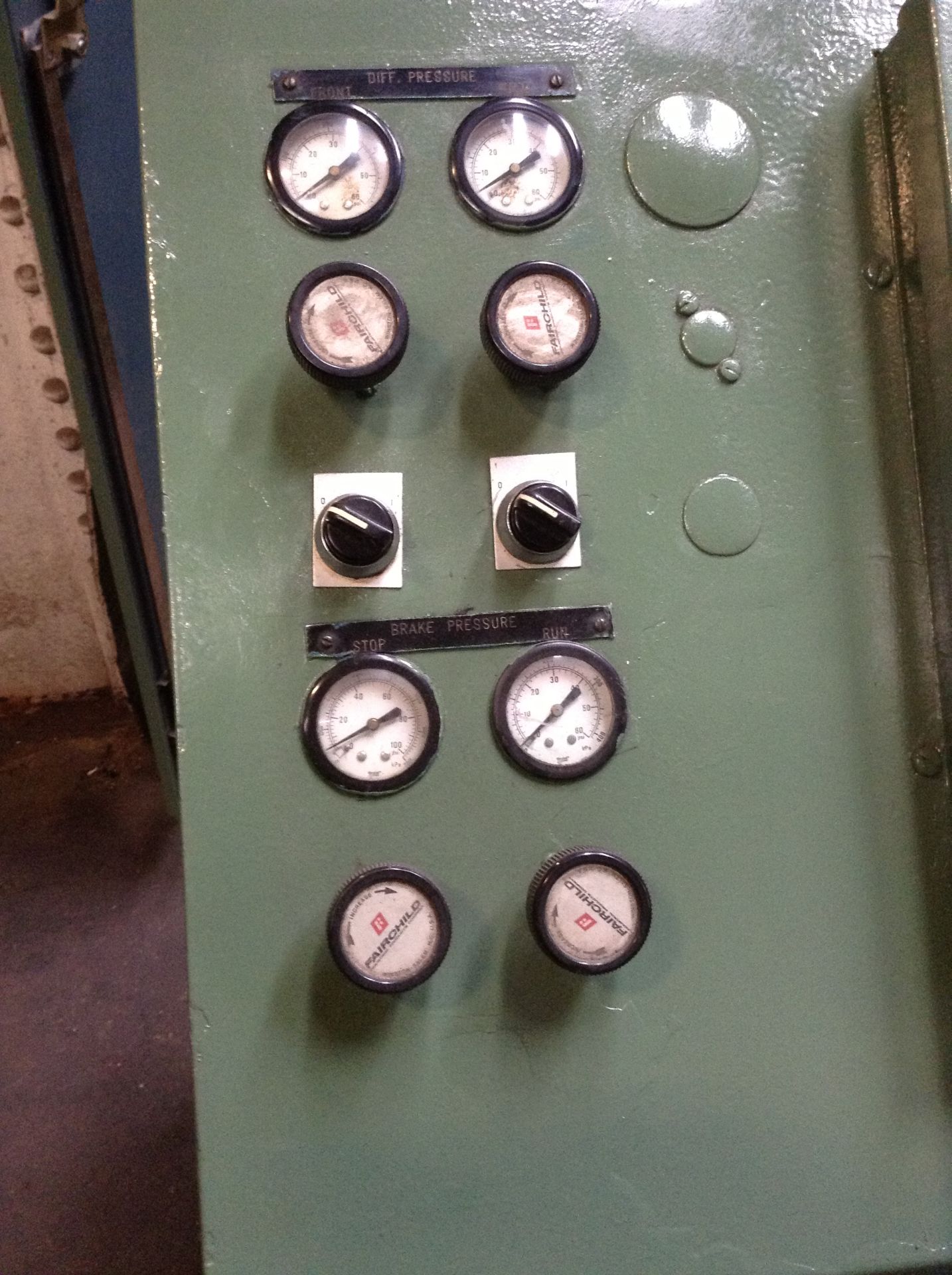 74" Dusenbery Model 260 FS duplex center surface rewind slitting & rewinding machine. Age 1980. - Image 18 of 31