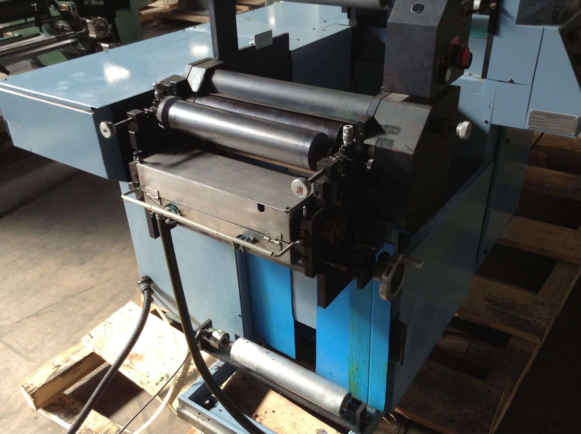 13.25” Propheteer Model 1300 L single color flexographic printing press. 13” print width. 40” - Image 13 of 25