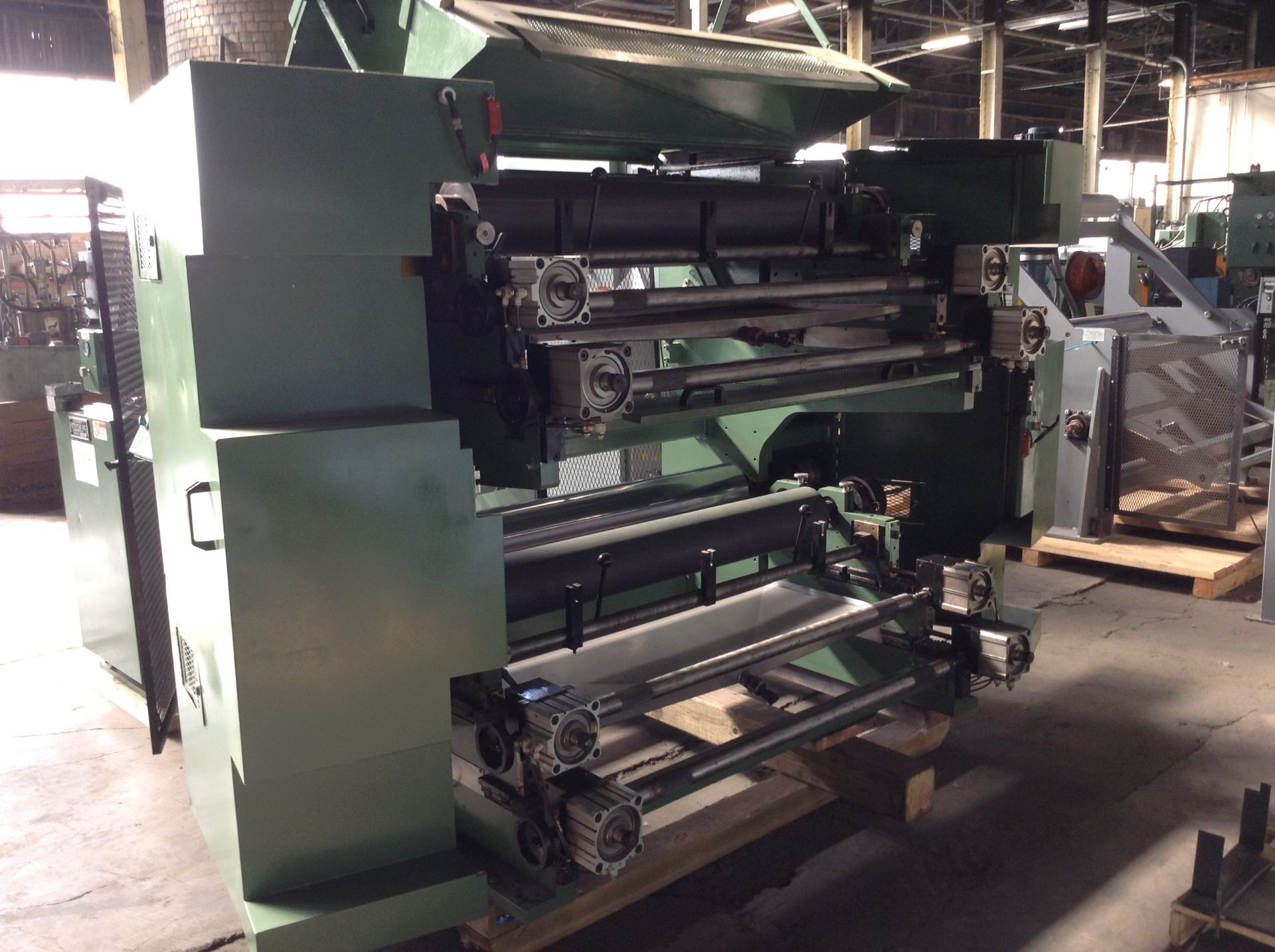 54” Retroflex K Series HD 2-color stack flexographic printer. Inline operation. New 2011. Serial # - Image 23 of 36