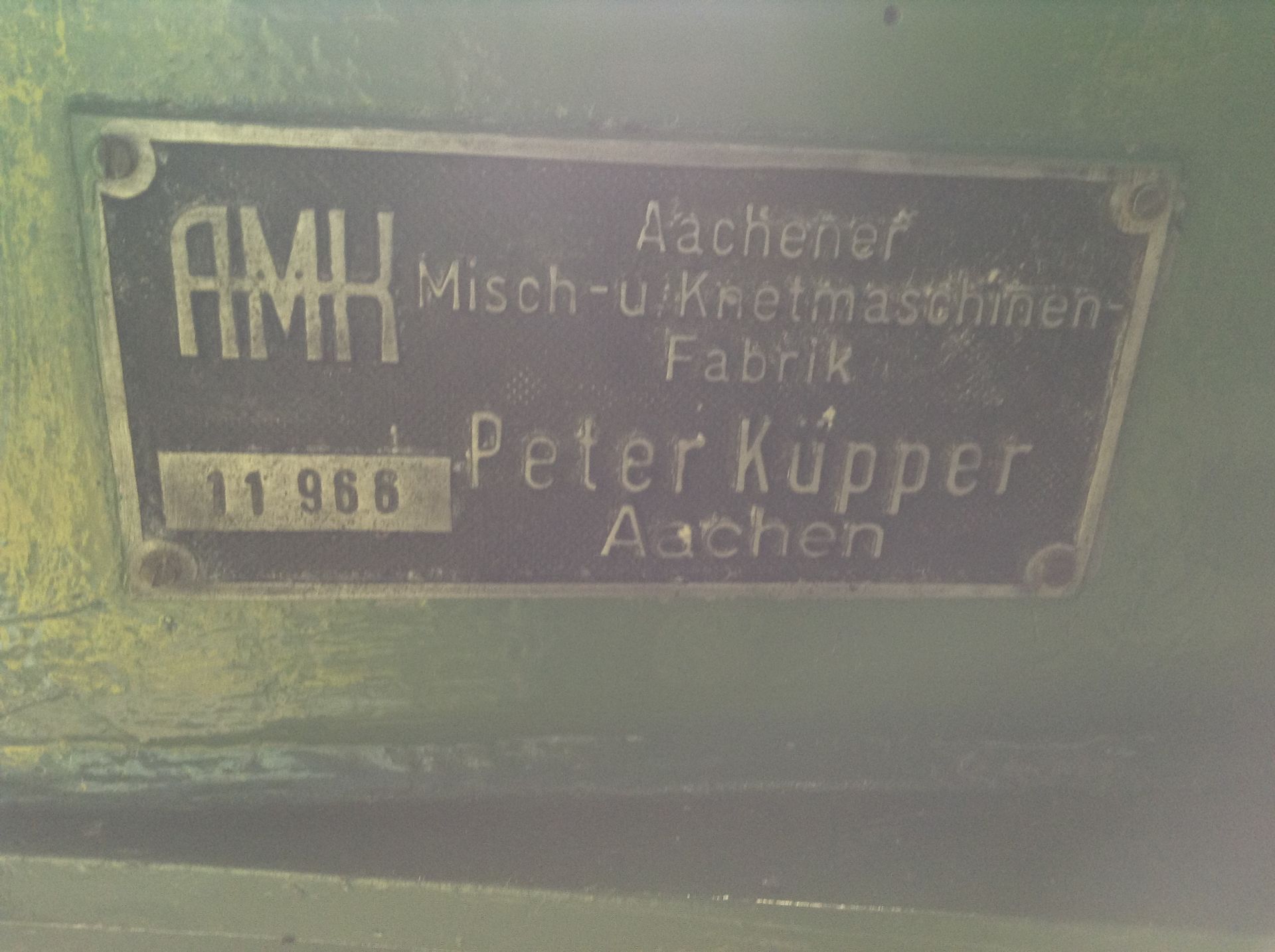 AMK / Ross kneader extruder / mixer, Class IV Model KE-40, Serial # 46560. AMK Machine KNE-0160L, - Image 9 of 23