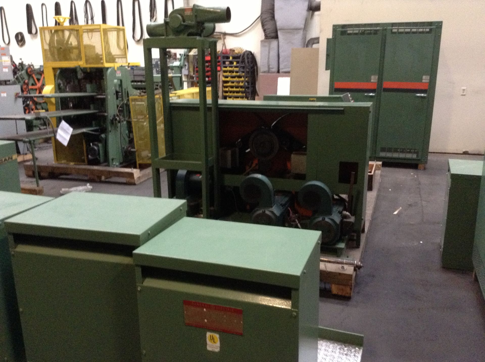 74" Dusenbery Model 260 FS duplex center surface rewind slitting & rewinding machine. Serial # - Image 12 of 18