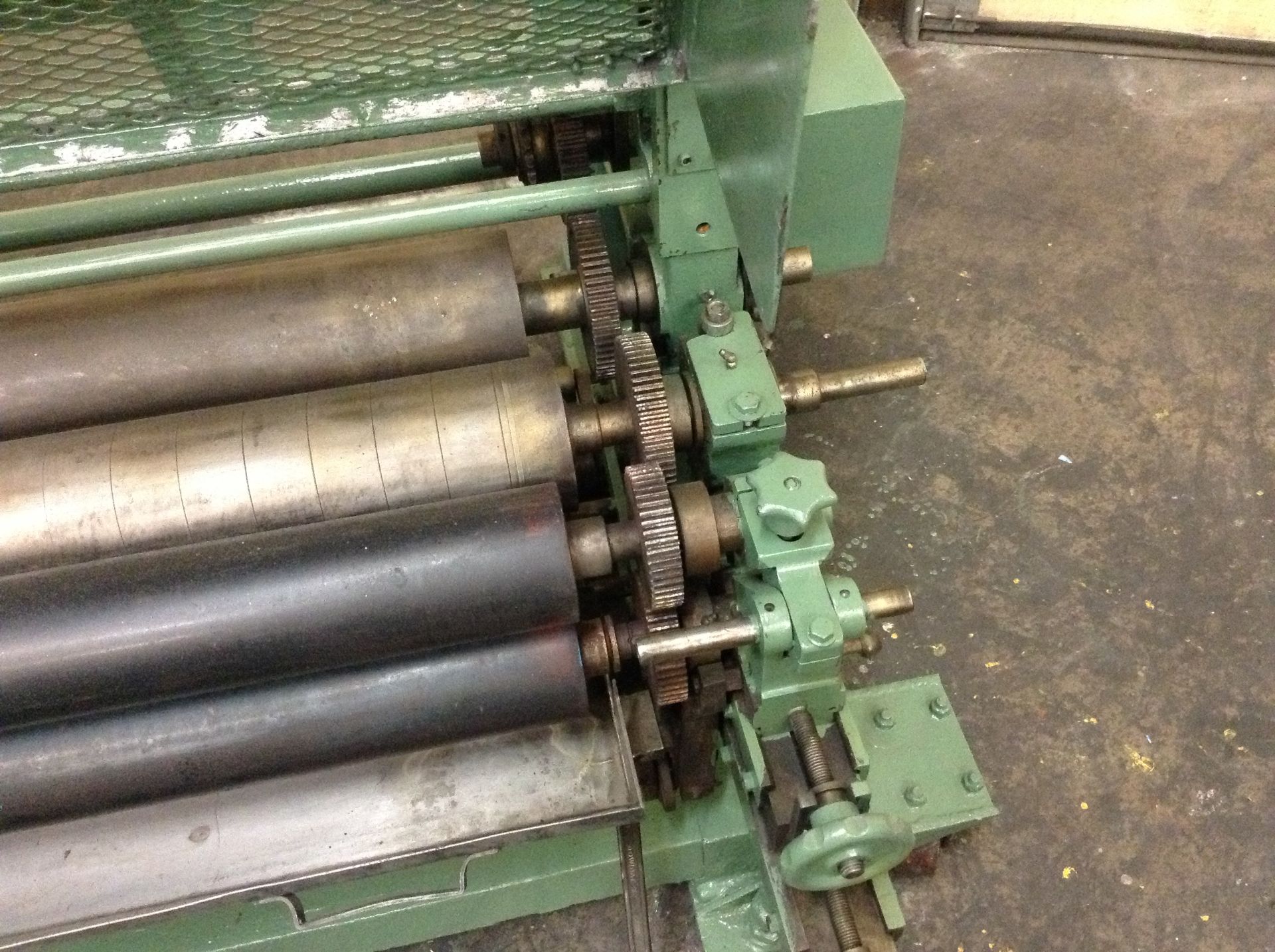 38” Windmoeller & Hoelscher 1-color flexographic inline printing press. Approx. 10” to 30” repeat. - Image 5 of 11