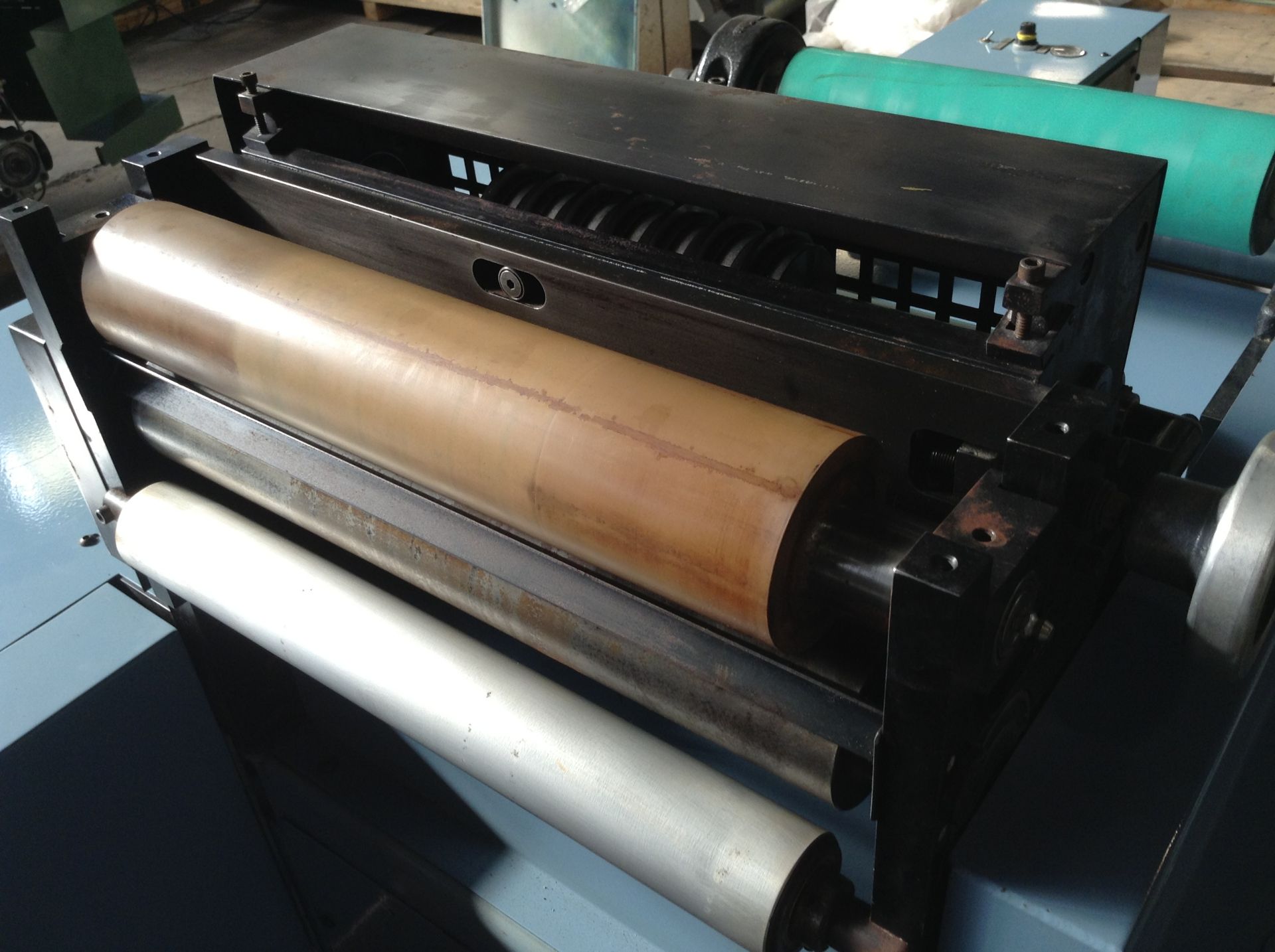 13.25” Propheteer Model 1300 L single color flexographic printing press. 13” print width. 40” - Image 10 of 25