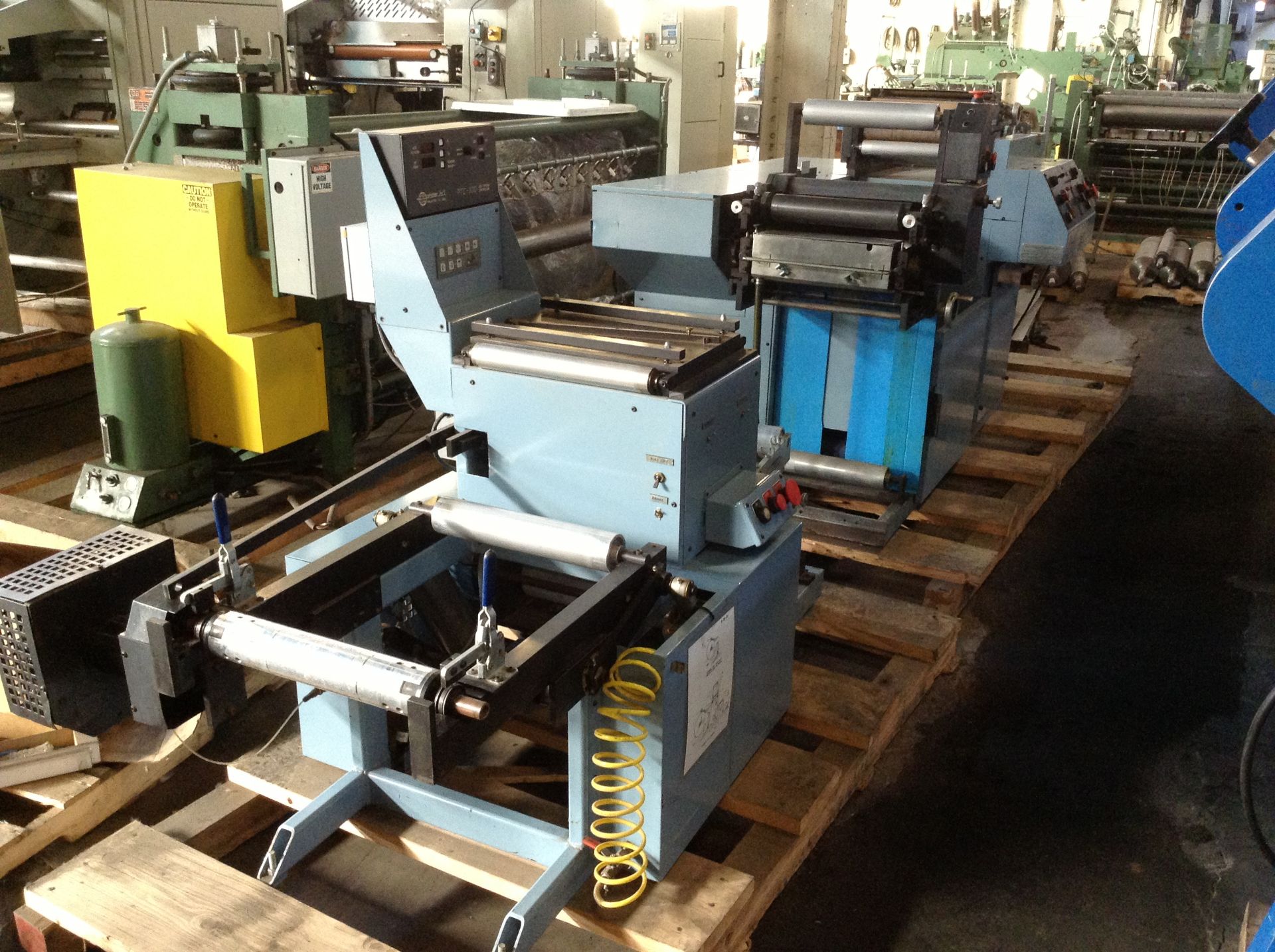 13.25” Propheteer Model 1300 L single color flexographic printing press. 13” print width. 40” - Image 25 of 25