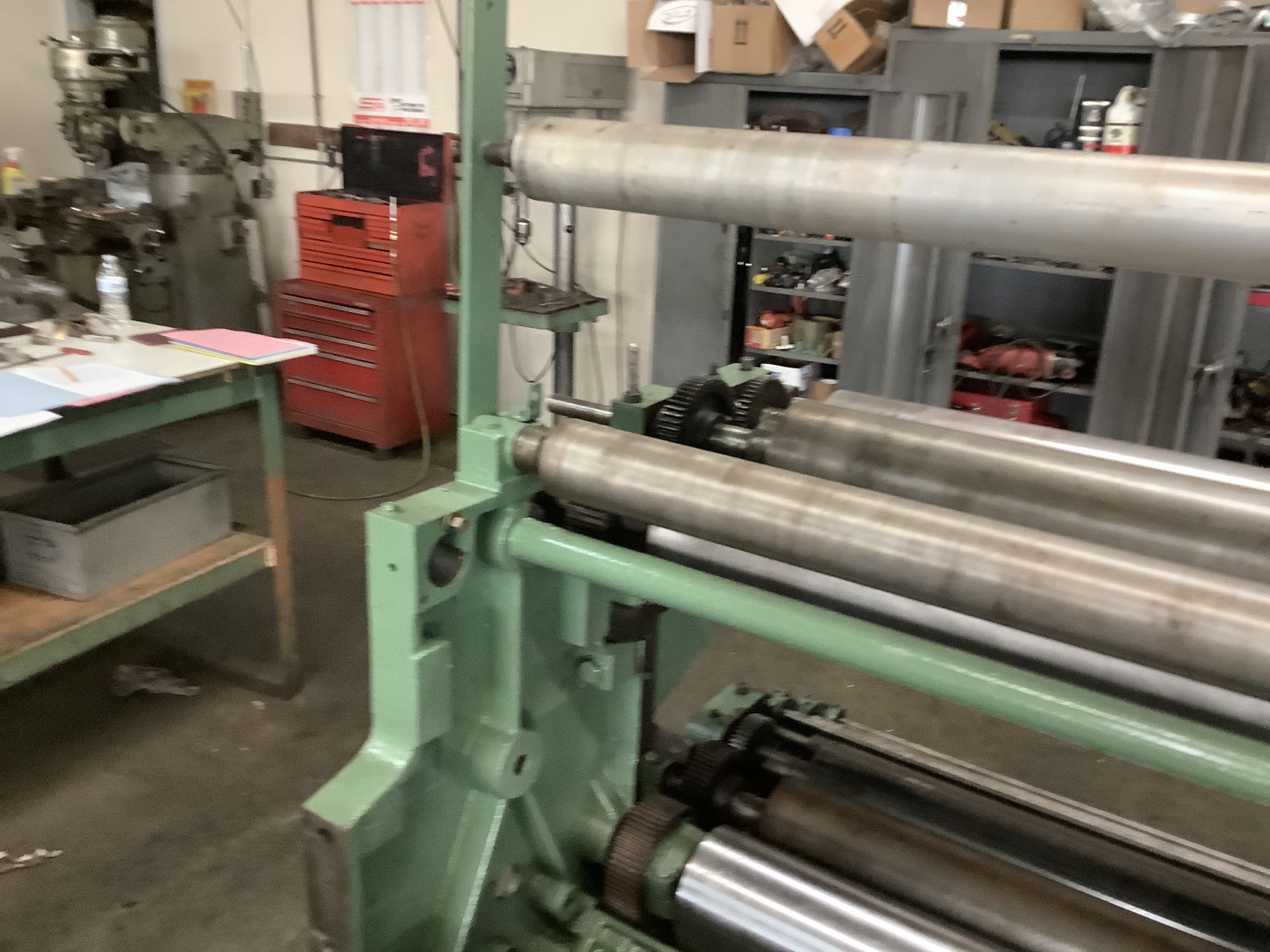 31” Windmoller & Holscher Alina X, 3-color, flexographic inline tailend printing press. Serial # - Image 18 of 19