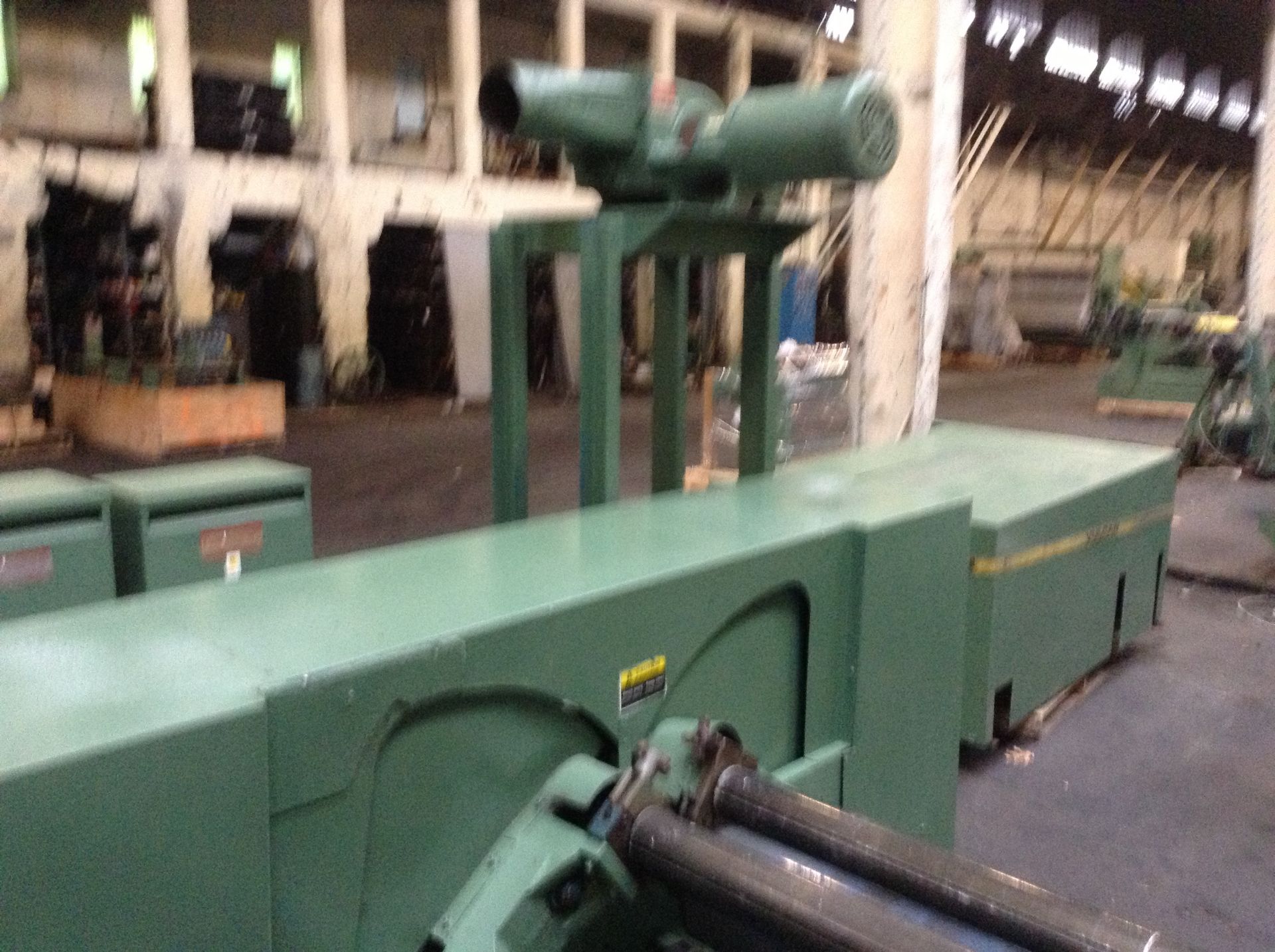 74" Dusenbery Model 260 FS duplex center surface rewind slitting & rewinding machine. Serial # - Image 18 of 18