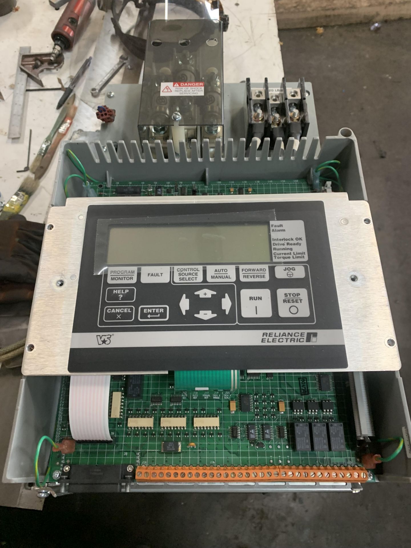 Reliance Electric Flexpak 3000 DC variable speed drive. New, never installed. 230 / 460 volt. - Image 7 of 9