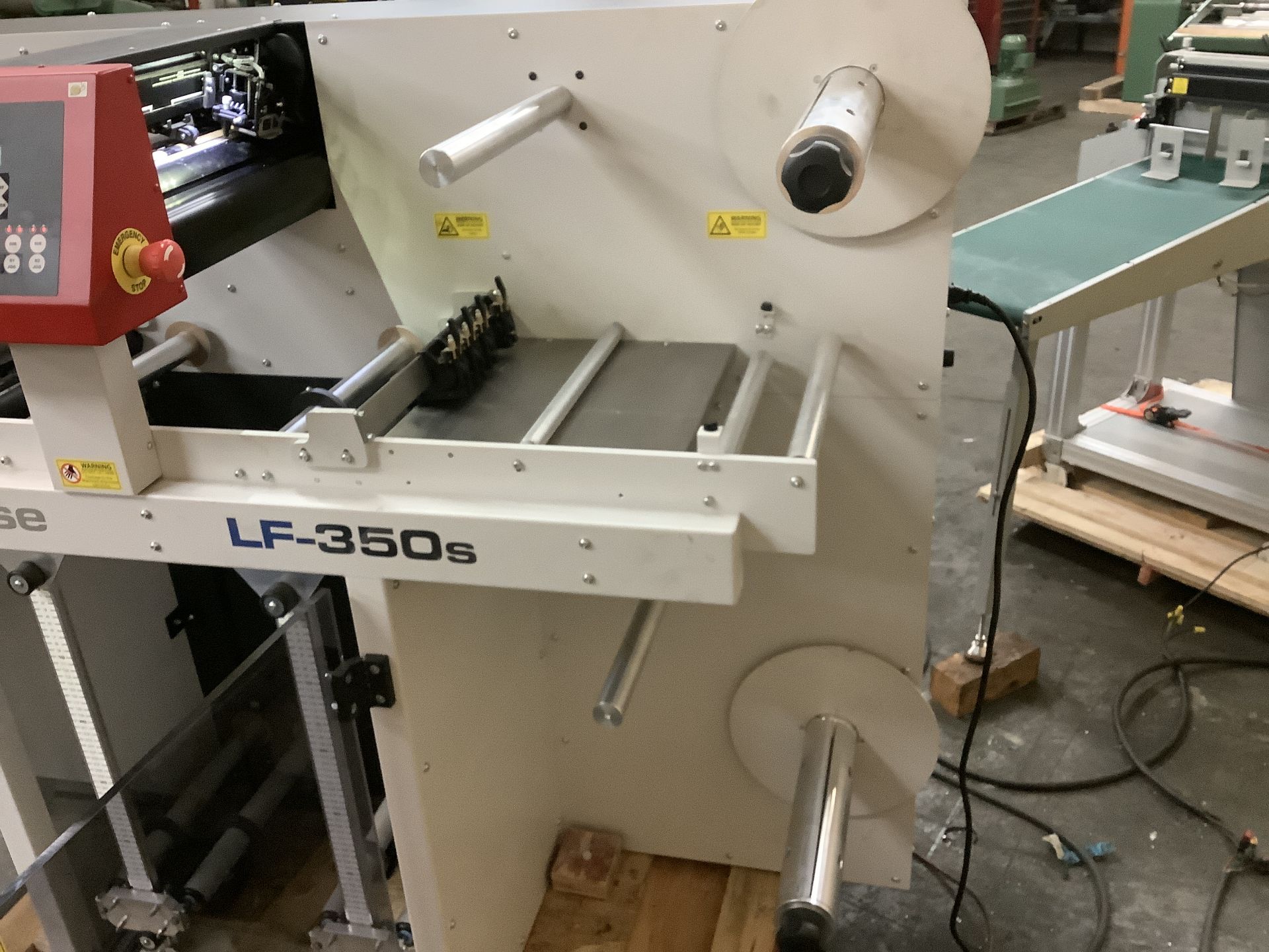 13.7” Eclipse LF350 digitally printed rolls, label cutting & finishing system. Serial # 15105523. - Image 8 of 13