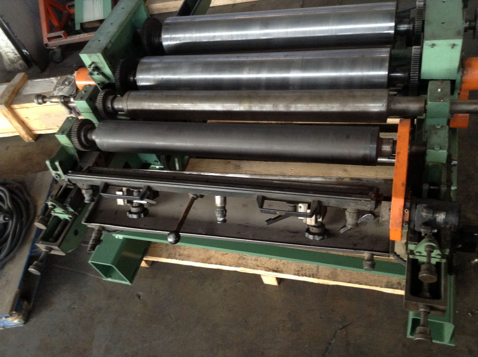 41" Wolverine Model 41-1 HLRE Hydraline 1-color stack flexographic printing press for inline - Image 2 of 14