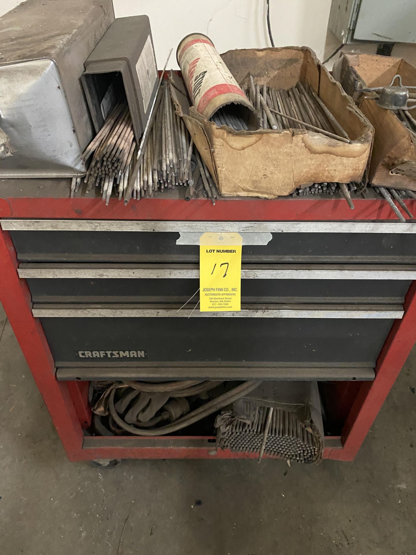 Craftsman Tool Box w/Welding Rods