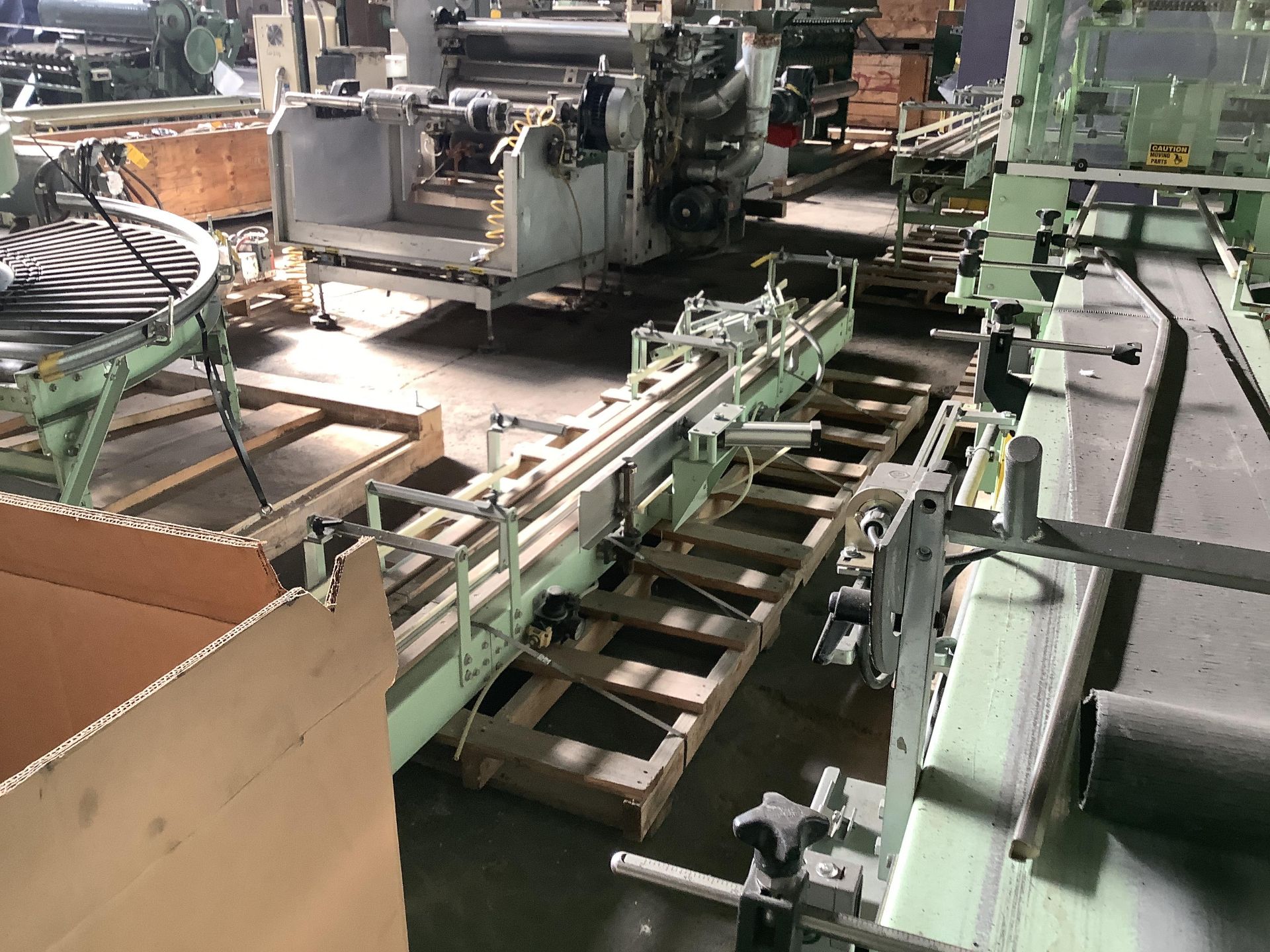 Salwasser R-101 casepacker, age 1997, Serial # 98033347. Includes infeed lane, manual magazine - Image 26 of 36