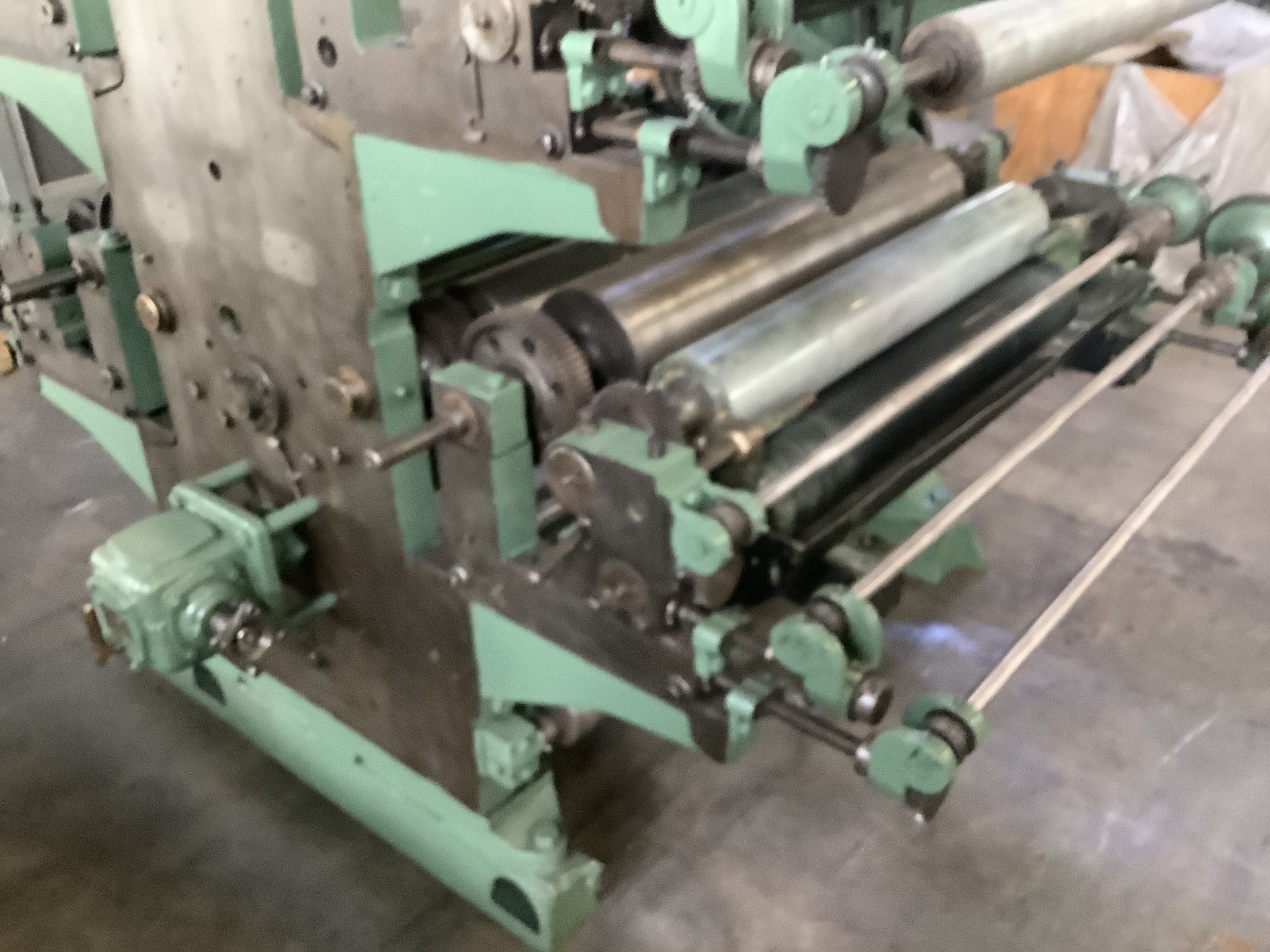 31” Windmoller & Holscher Alina X, 3-color, flexographic inline tailend printing press. Serial # - Image 2 of 16