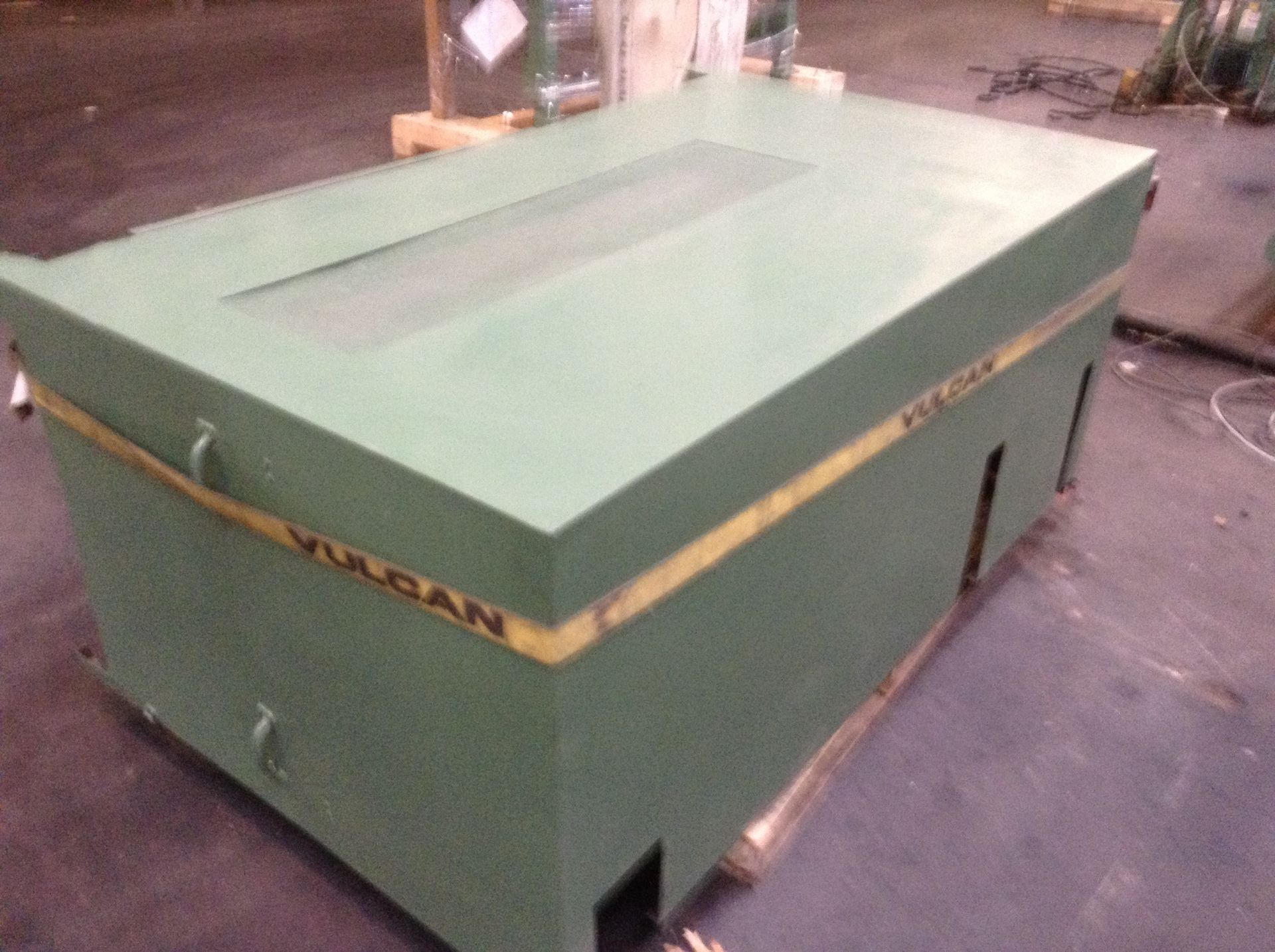 74" Dusenbery Model 260 FS duplex center surface rewind slitting & rewinding machine. Serial # - Image 6 of 18