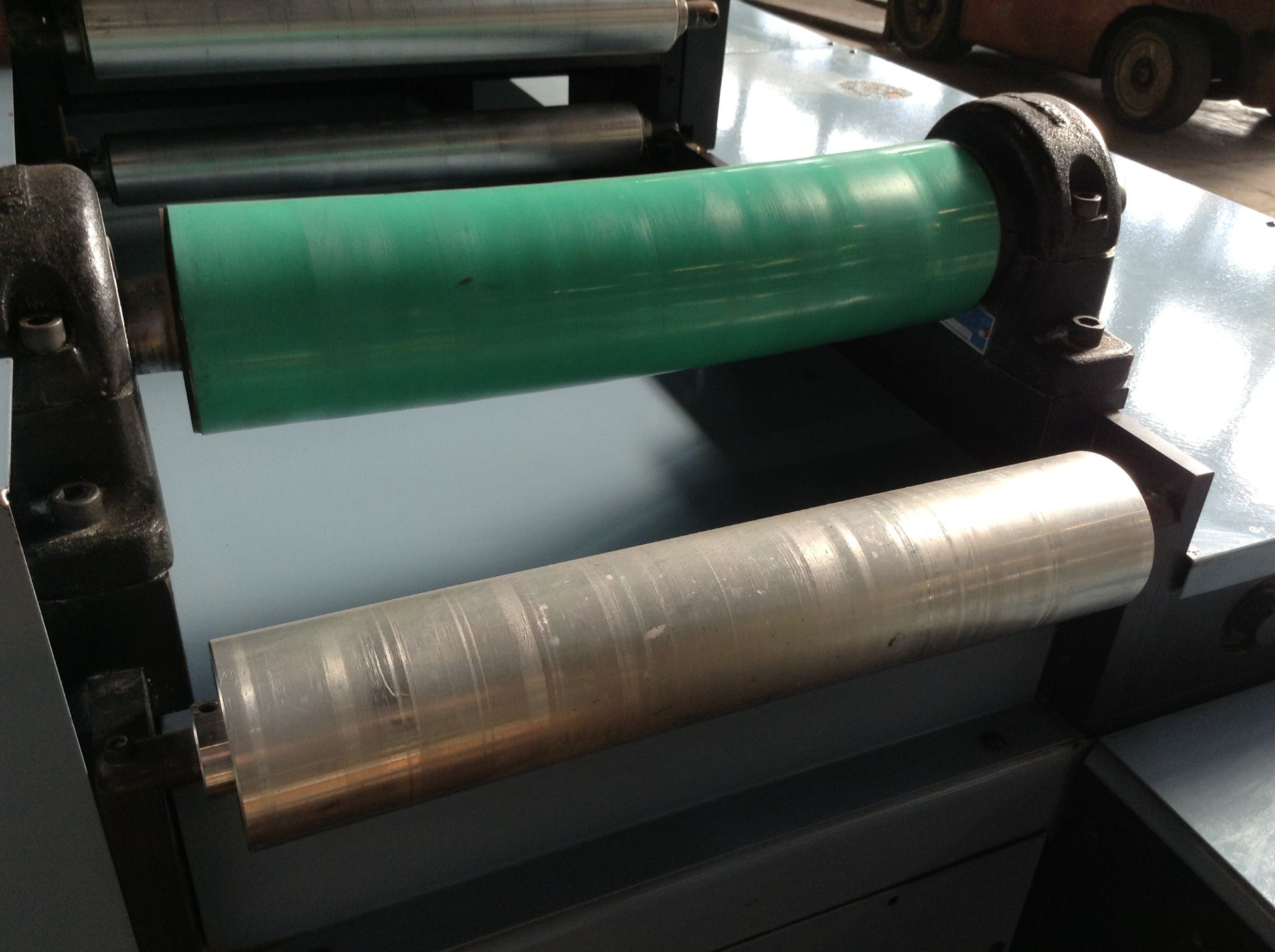 13.25” Propheteer Model 1300 L single color flexographic printing press. 13” print width. 40” - Image 8 of 25