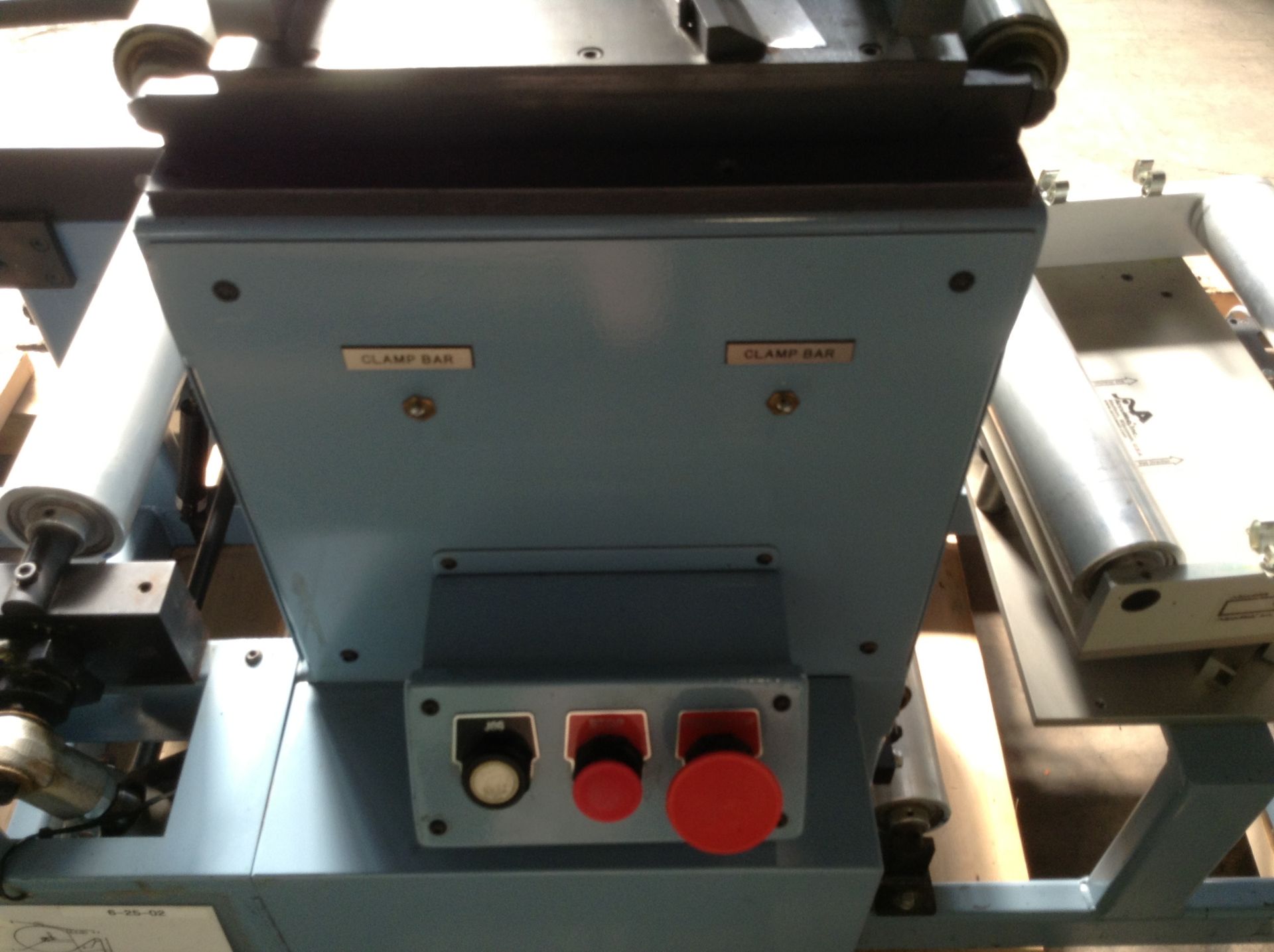 13.25” Propheteer Model 1300 L single color flexographic printing press. 13” print width. 40” - Image 16 of 25