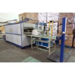 THERMOFORMER - 2012 SINOPLAST WS660C - TRAY PRODUCTION AT PRESENT, 660MM X 320MM FORMING AREA,