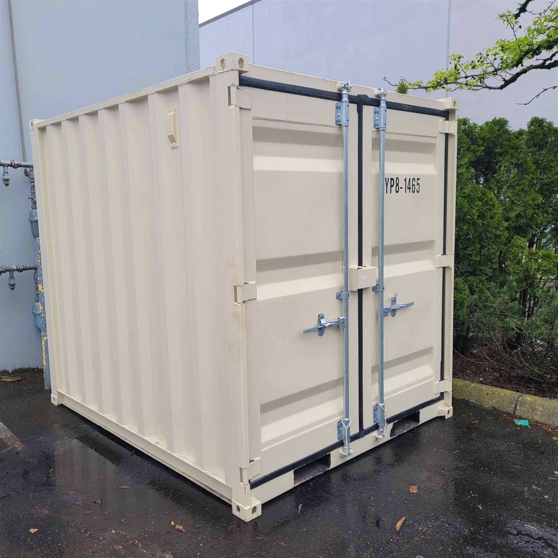 CONTAINER OFFICE - CONTAINER 8 FT. L X 78 IN. W X 88 IN. H, 36 IN. MANDOOR, 33 IN. X 33 IN. WINDOW