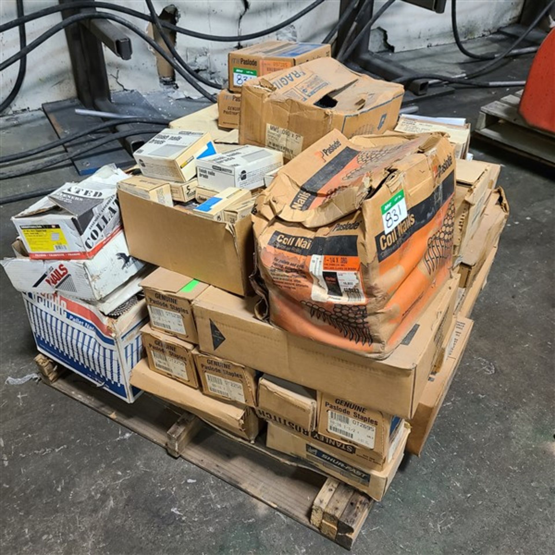 PALLET OF ASSORTED FASTENERS