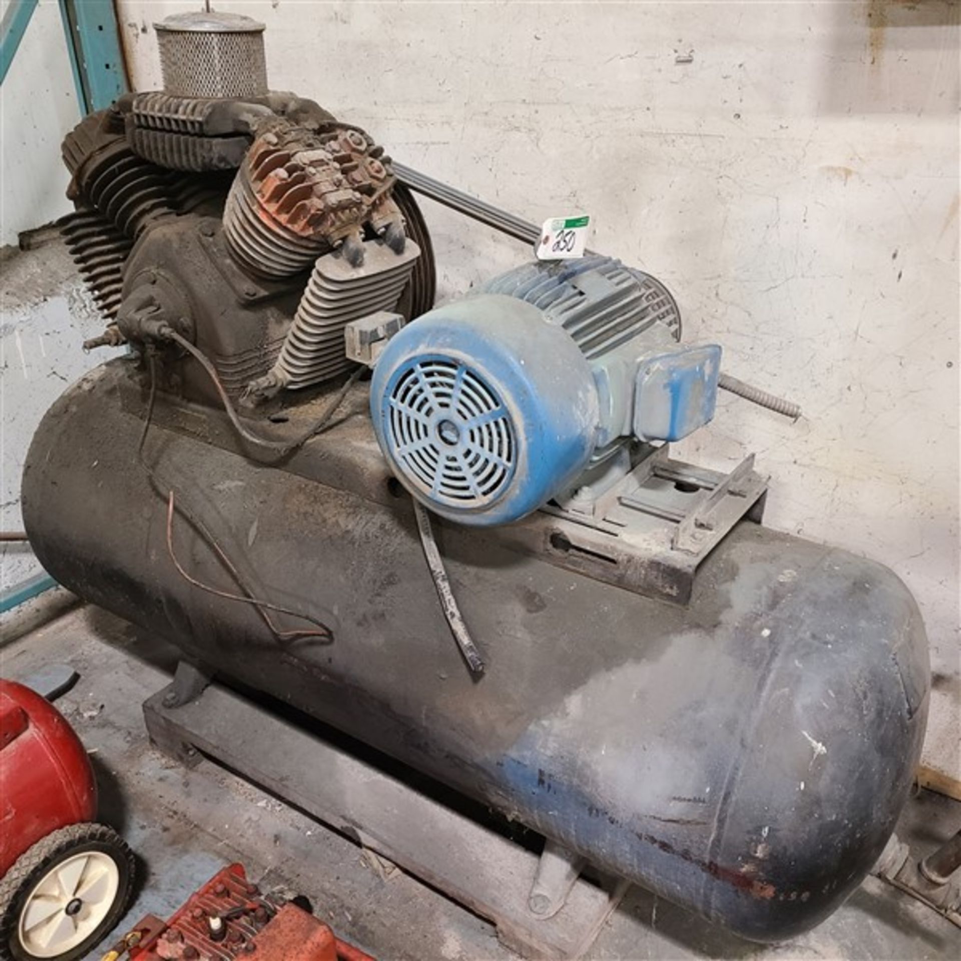 DEVILBISS SHOP COMPRESSOR, 15HP/230/460/3PH (WAS OPERATING AT TIME OF DISCONNECT)