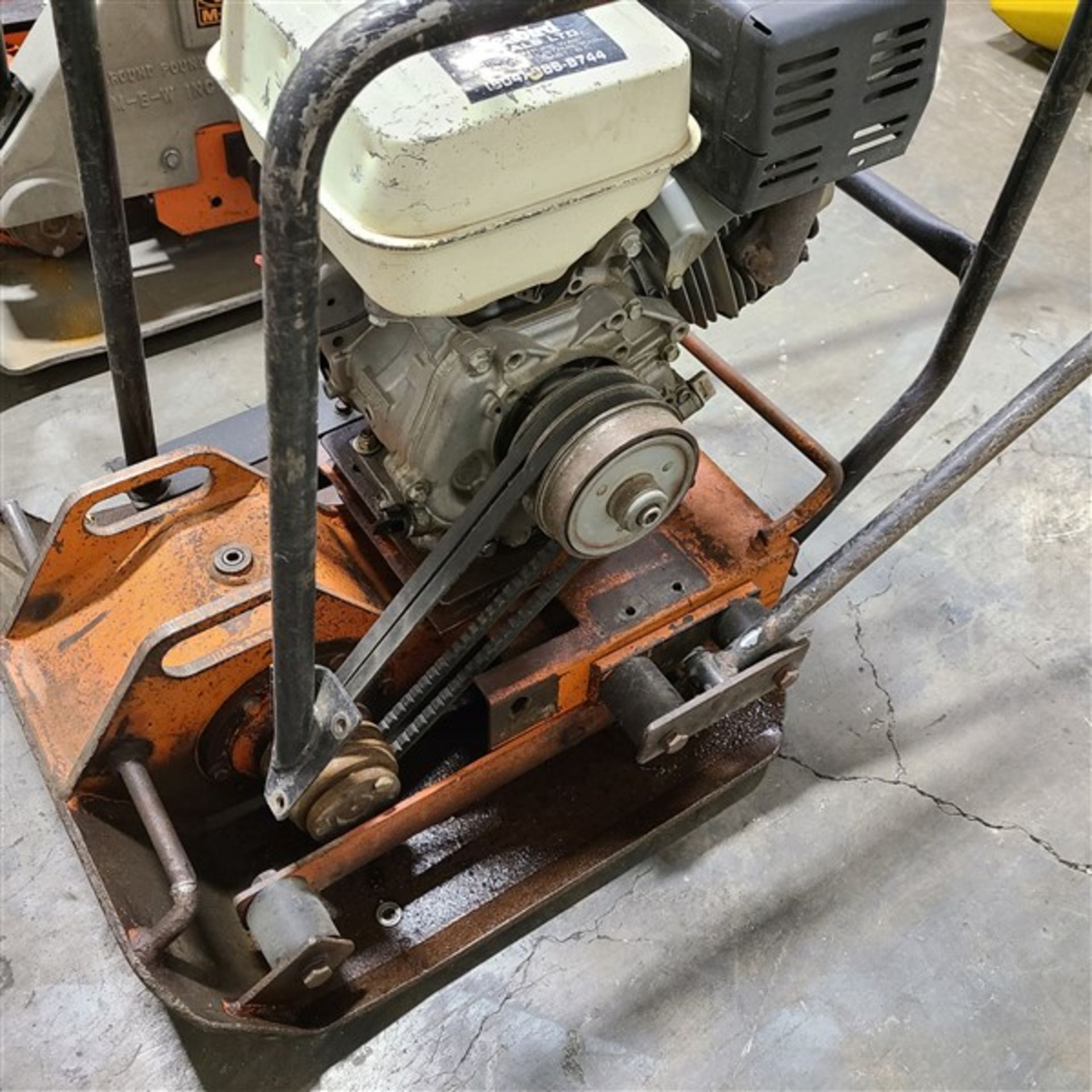 M-B-W GP5500 VIBRATORY COMPACTOR S/N N/A P/W HONDA 9.0 GAS ENGINE - Image 3 of 3