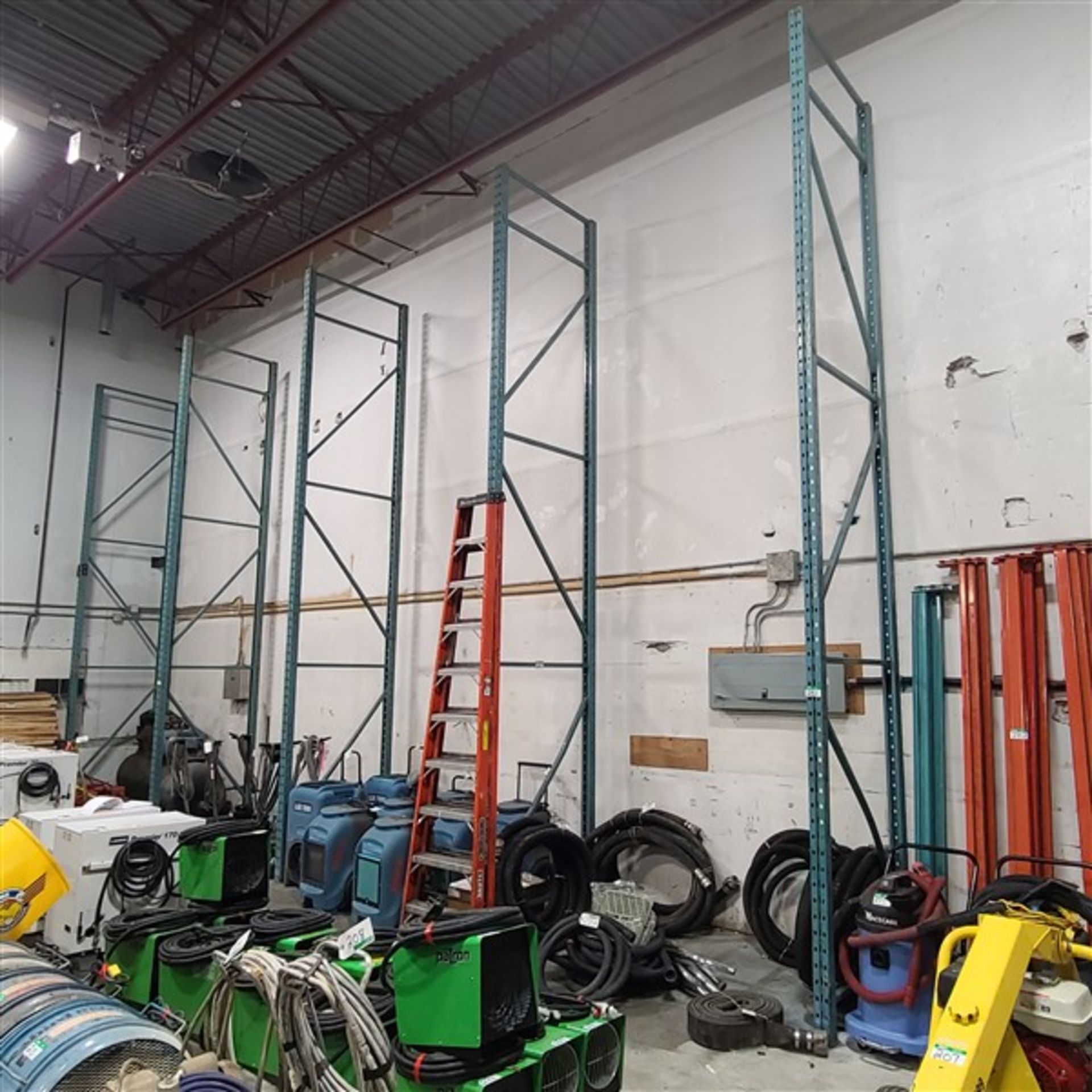 PALLET RACKING - (5) 18 FT. UPRIGHTS