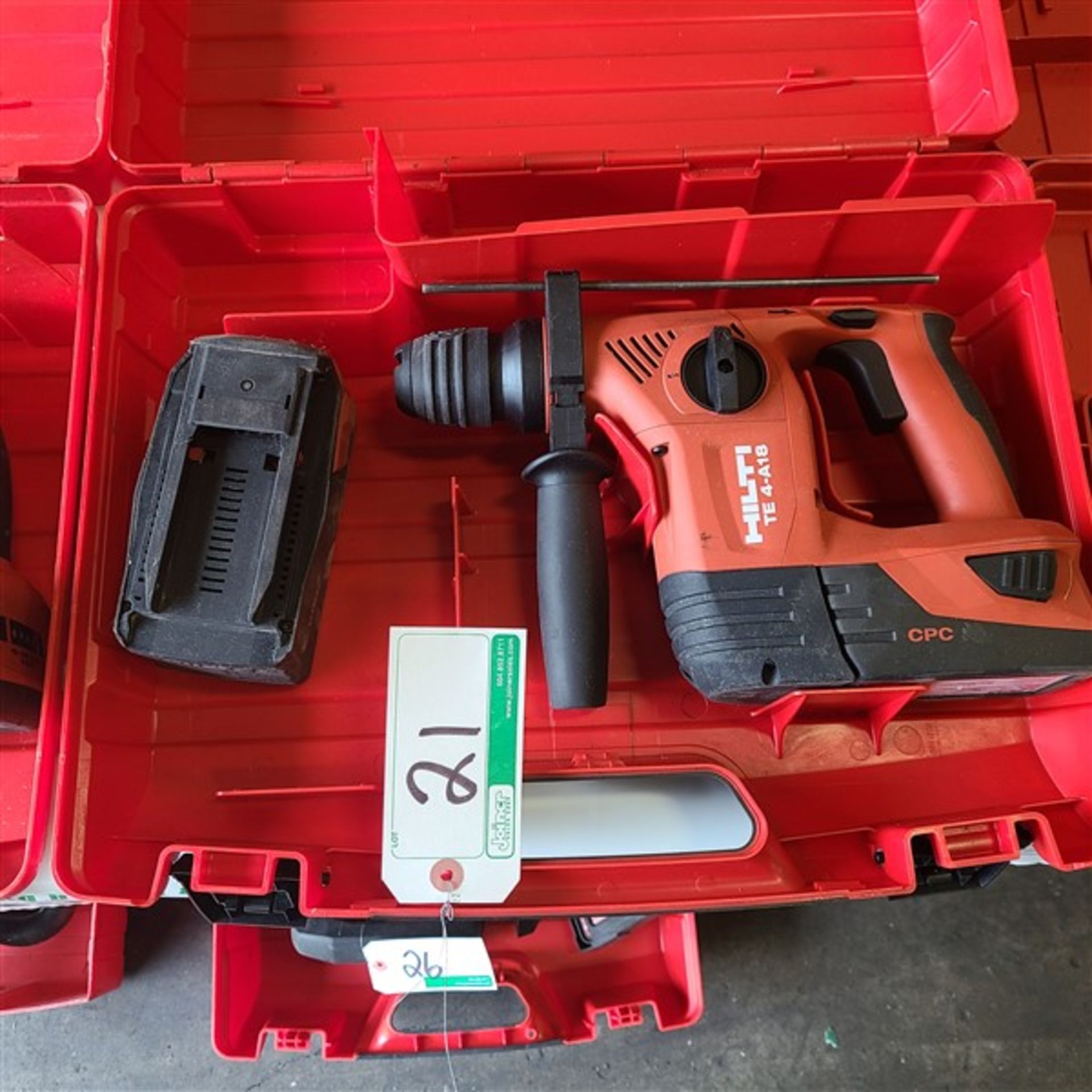 HILTI TE 4-A18 CORDLESS HAMMER DRILL