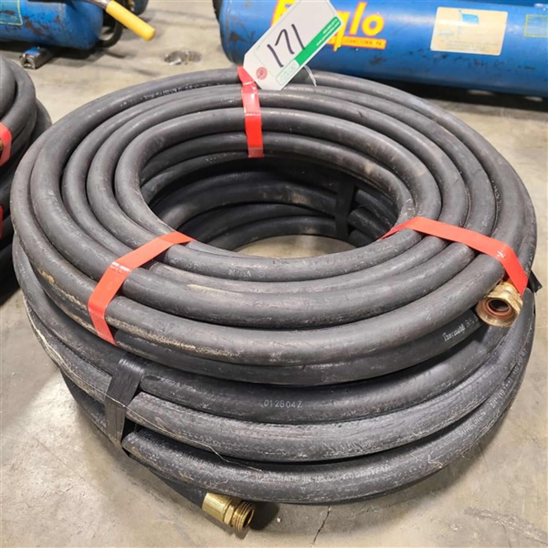 2 COILS OF HD WATER HOSE